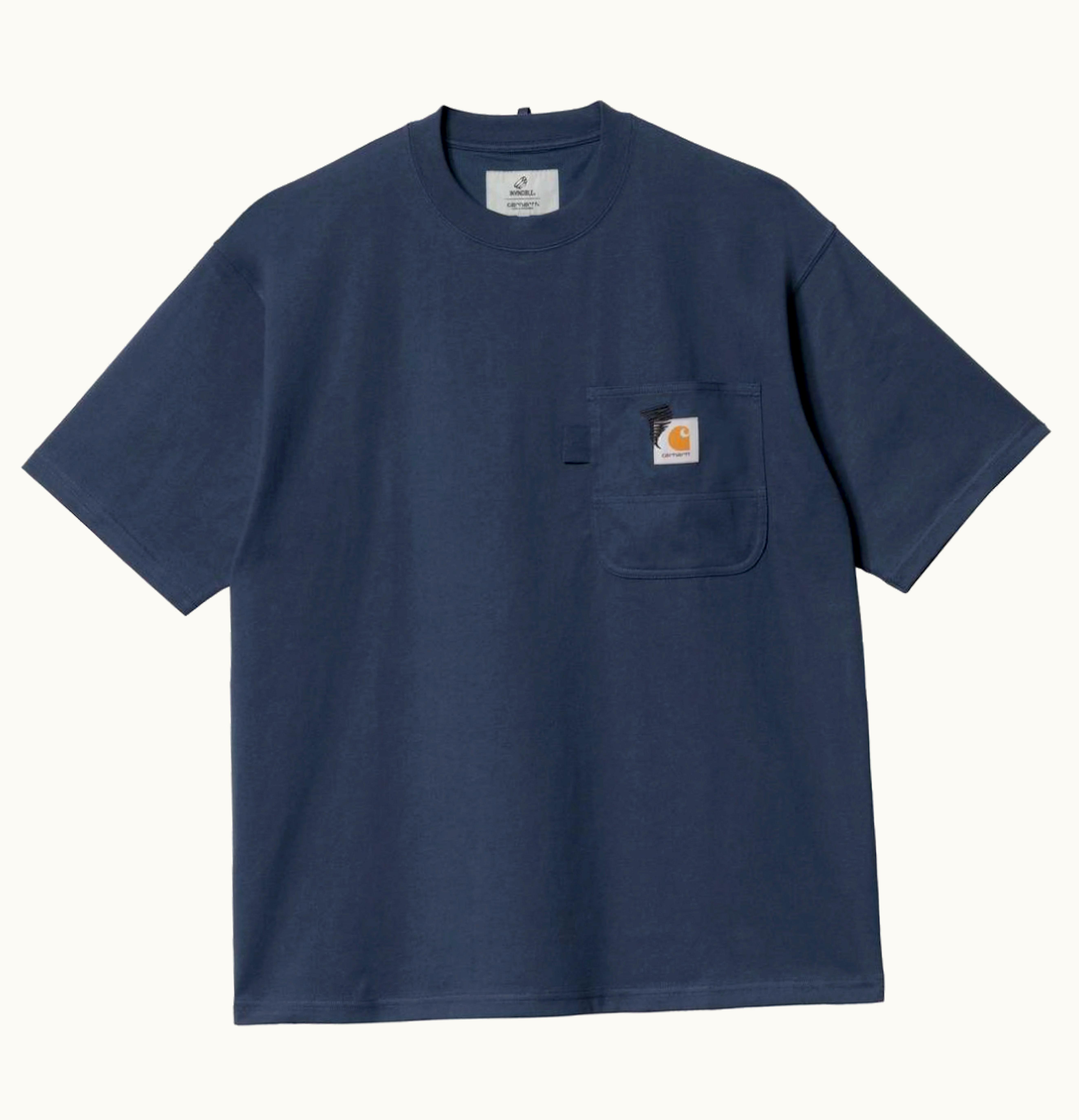 Carhartt Carhartt WIP X Invincible S S Pocket T Shirt Blue