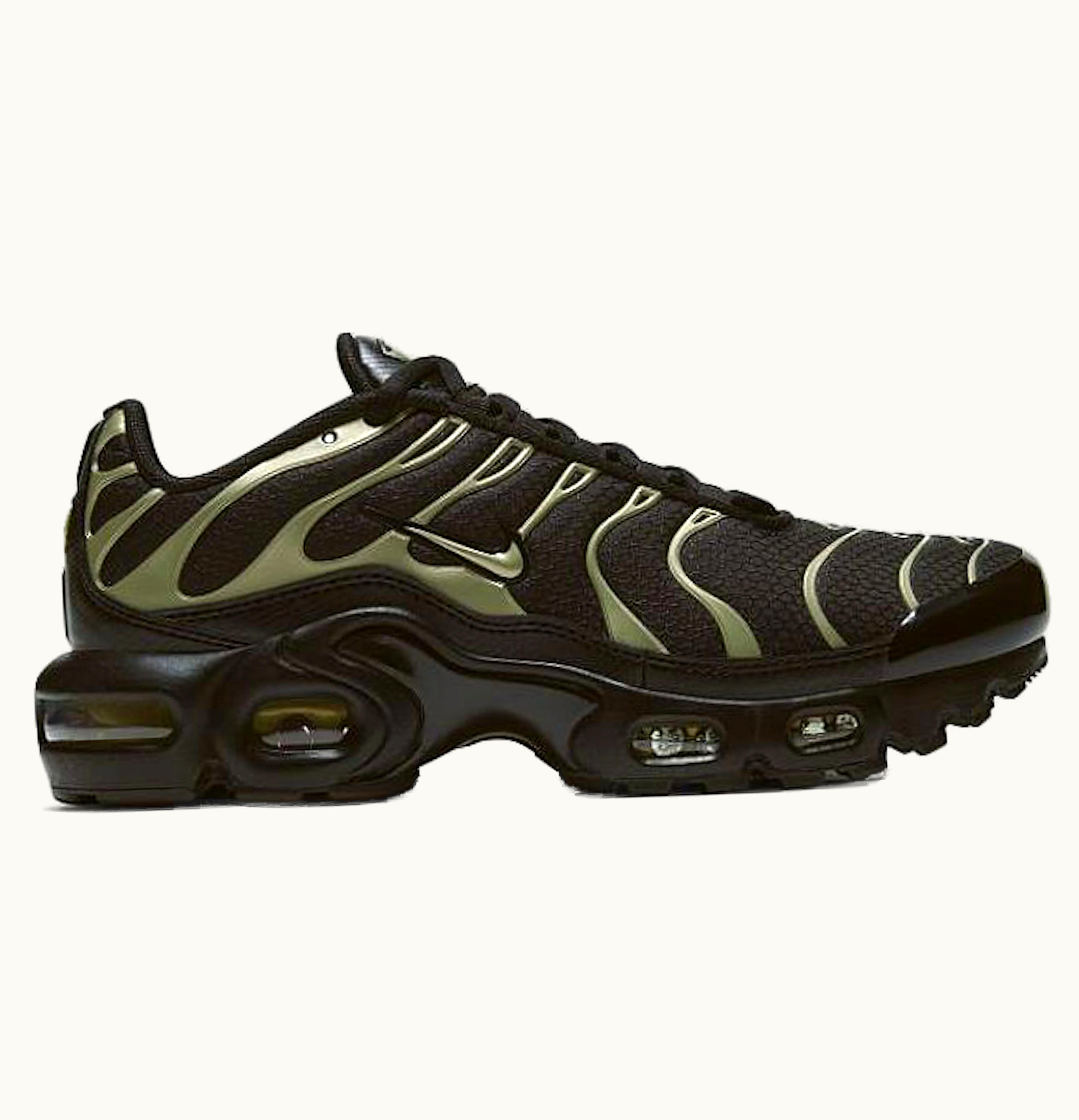 Nike Nike Air Max Plus Black Gold GS