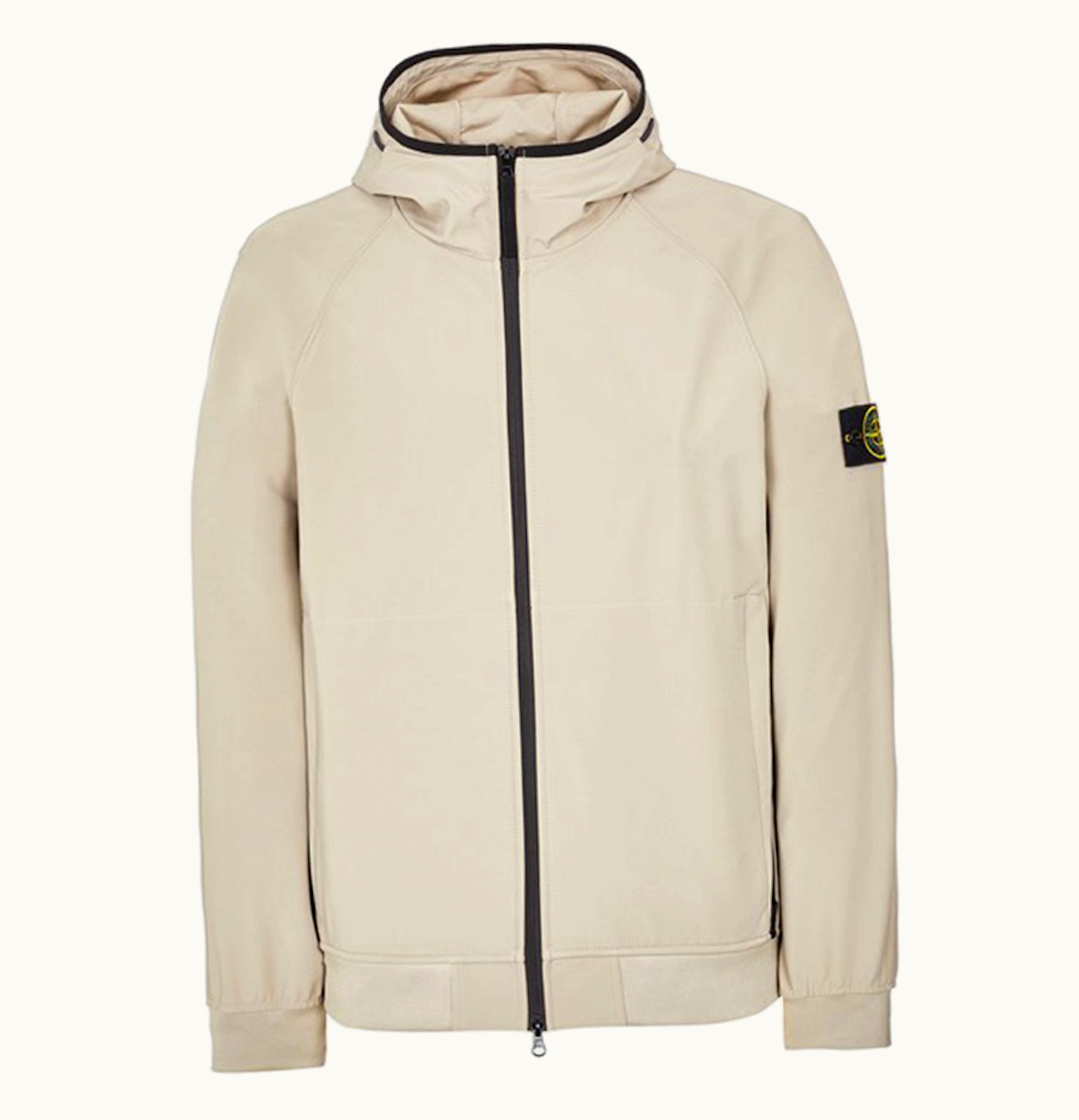 Stone Island Stone Island 40927 Light Soft Shell R Edye Technology In Recycled Polyester Jacket Dove Grey