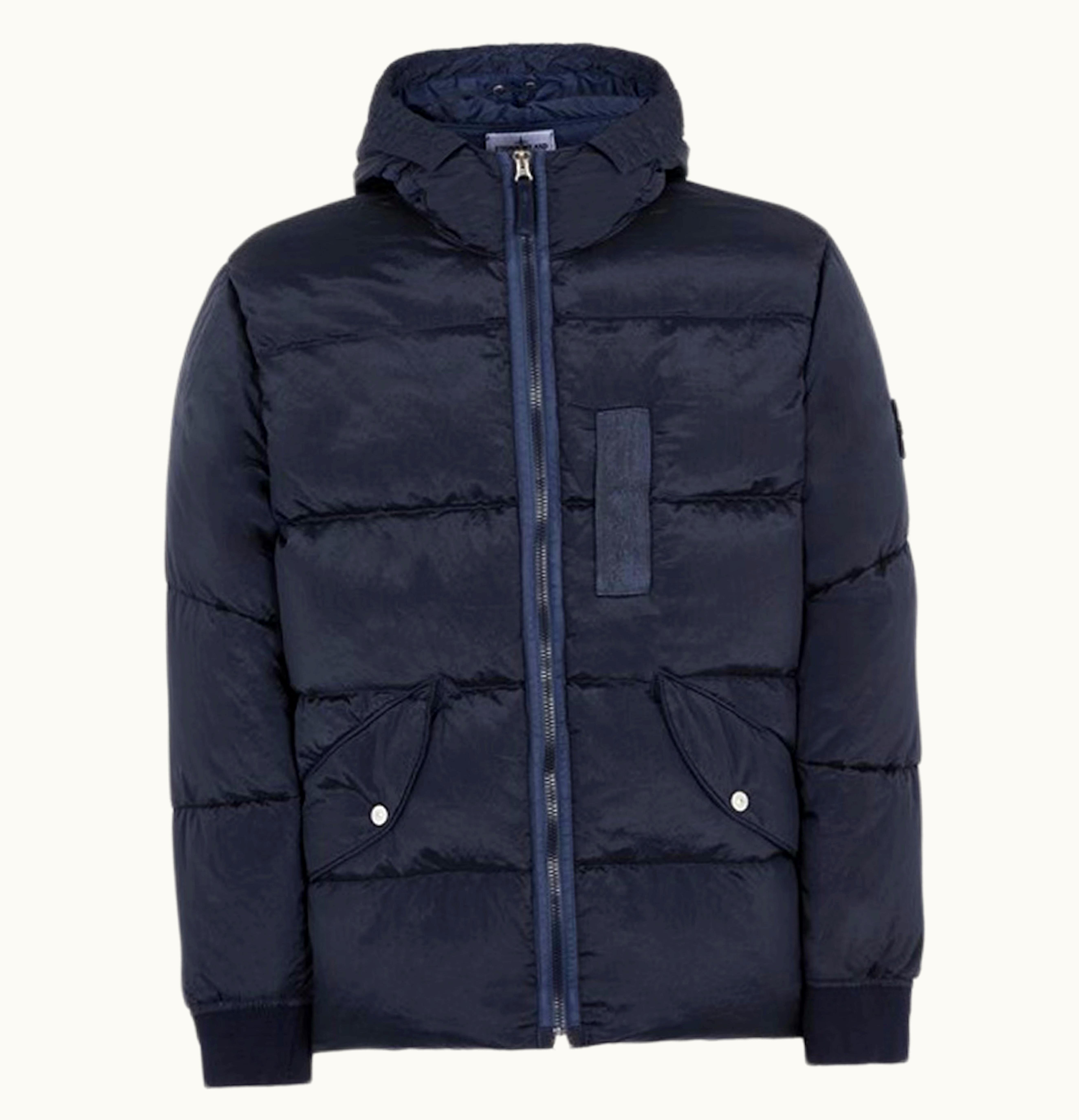 Stone Island Stone Island 43619 Nylon Metal In Econyl Regenerated Nylon Down Jacket Blue