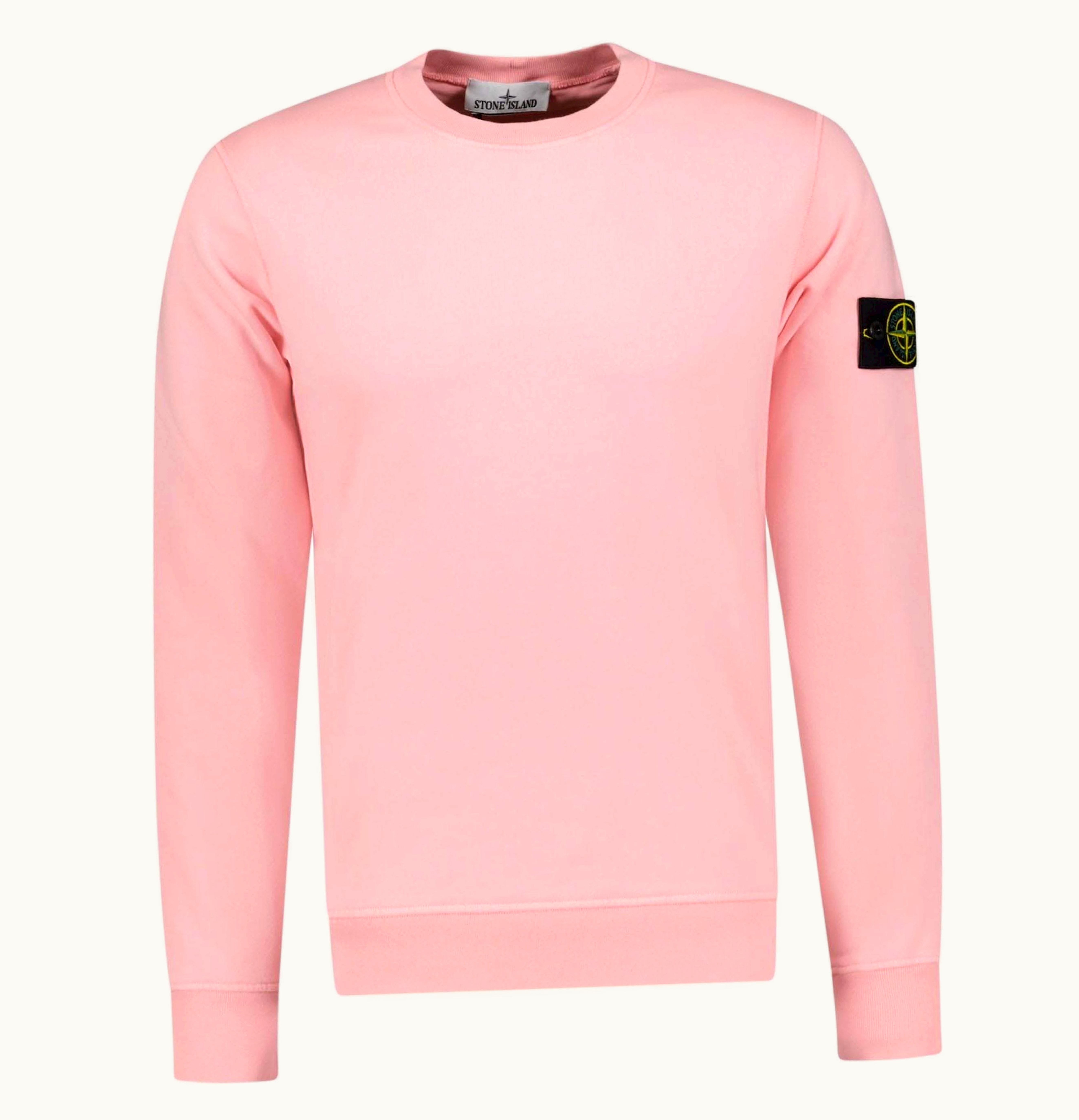 Stone Island Stone Island Logo Sweatshirt Pink