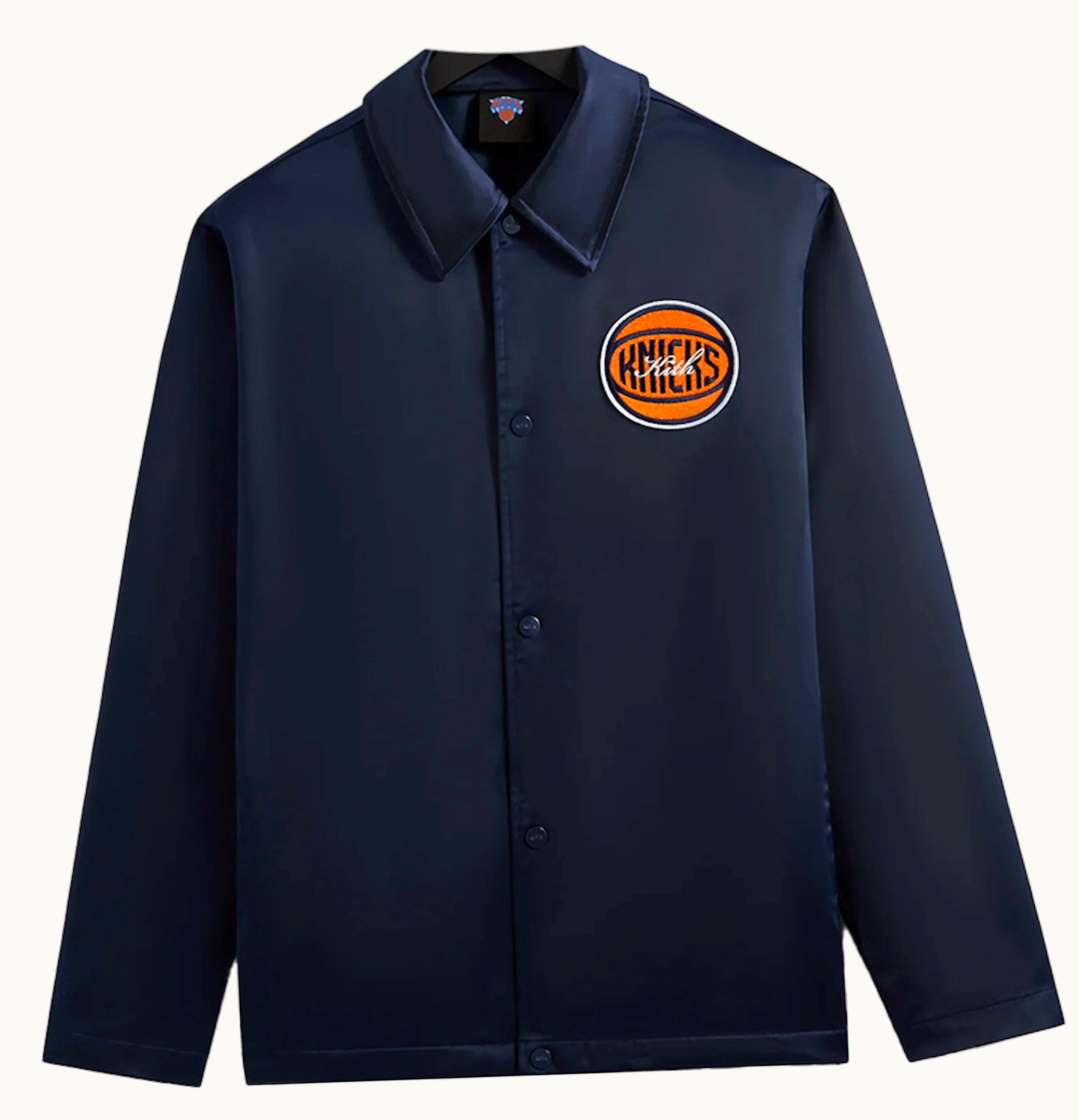 Kith Kith New York Knicks Wool Collared Coaches Jacket Nocturnal