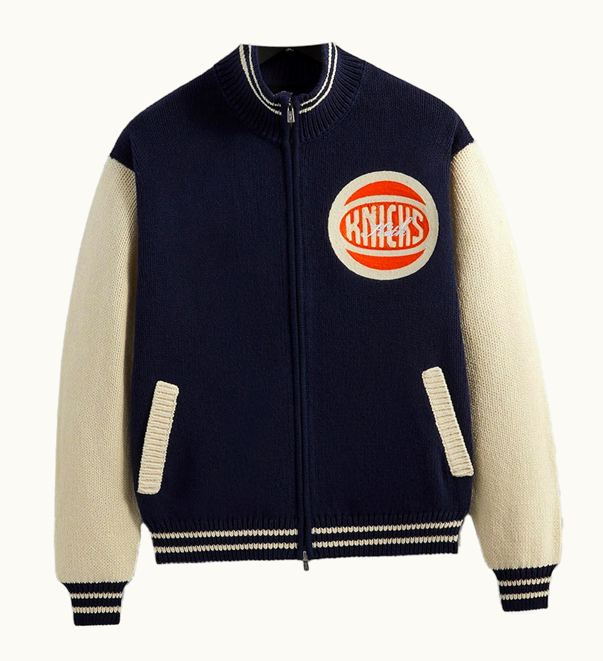 Kith Kith New York Knicks Full Zip Sweater Nocturnal