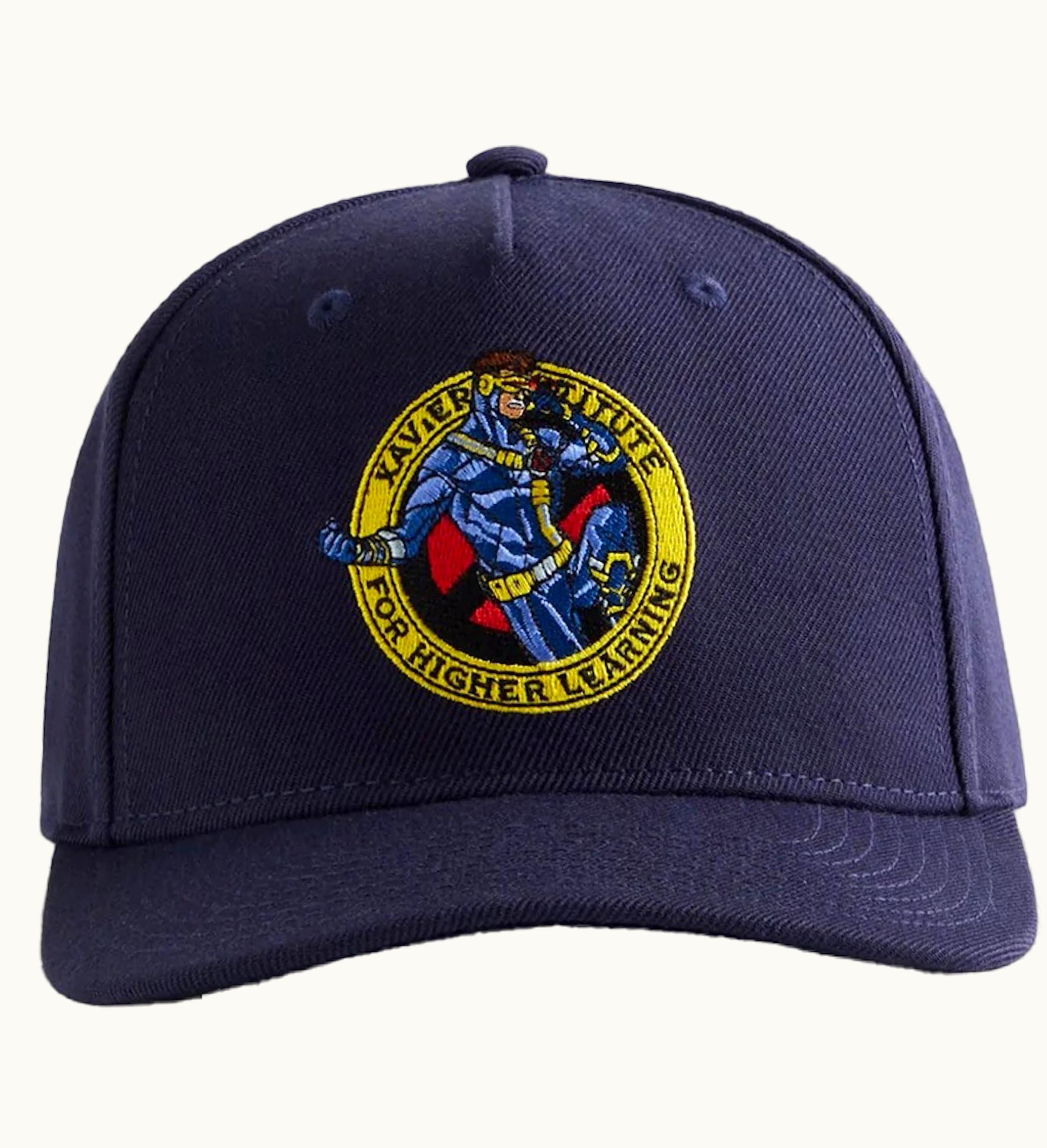 Kith Kith X Marvel X Men Cyclops Pinch Crown Snapback Hat Nocturnal Ph