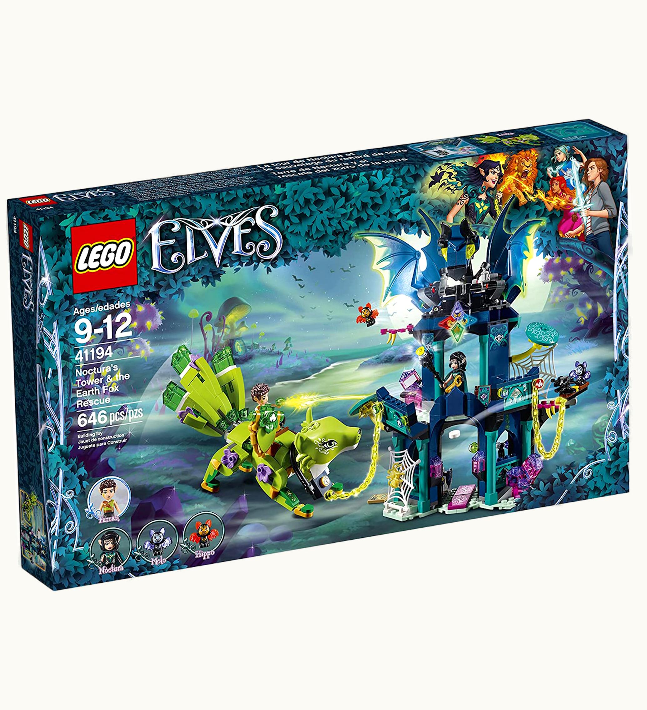 LEGO Lego Elves Nocturas Tower The Earth Fox Rescue Set 41194