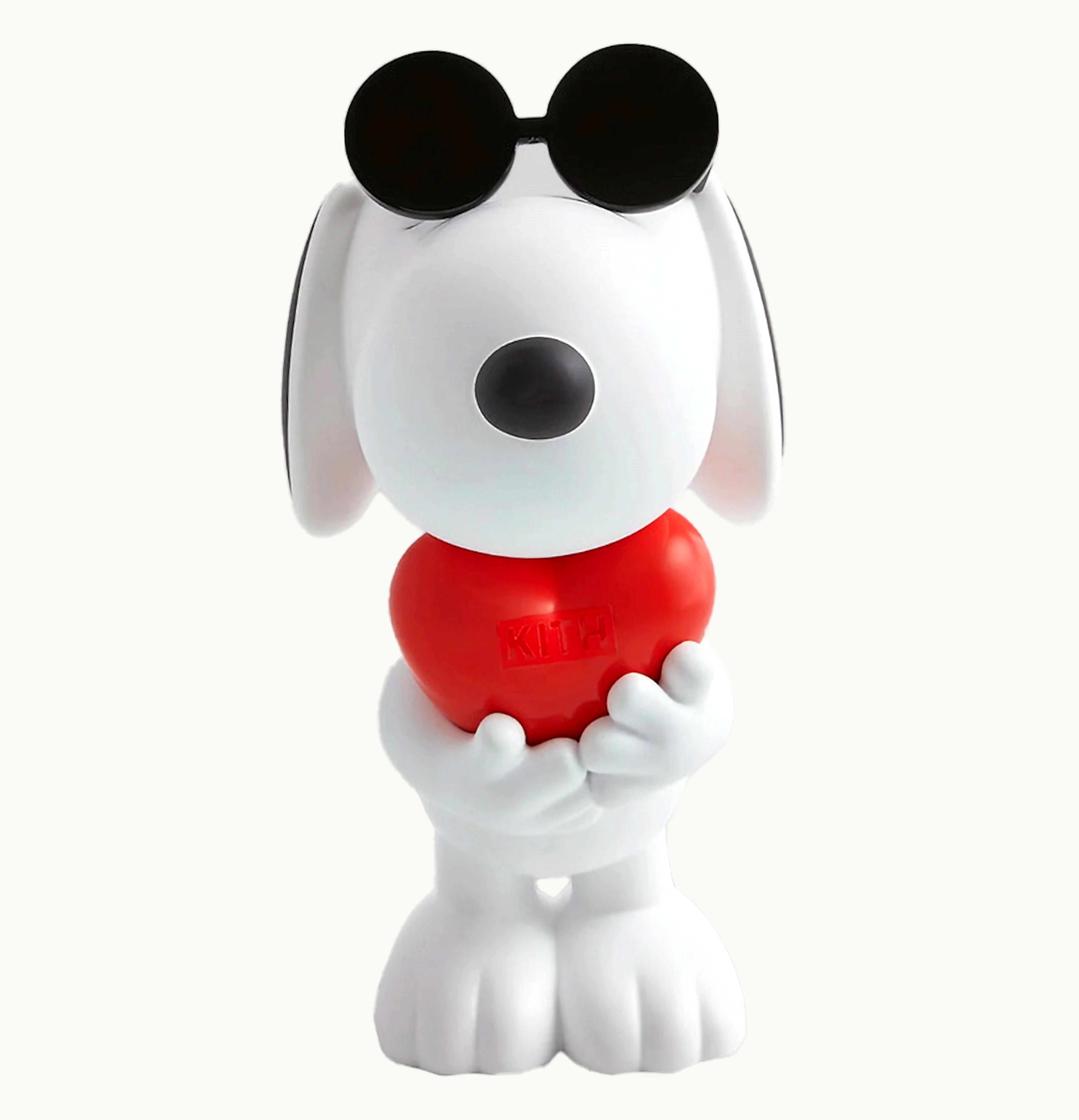 Kith Kith X Leblon Delienne Peanuts Snoopy Figure White Red