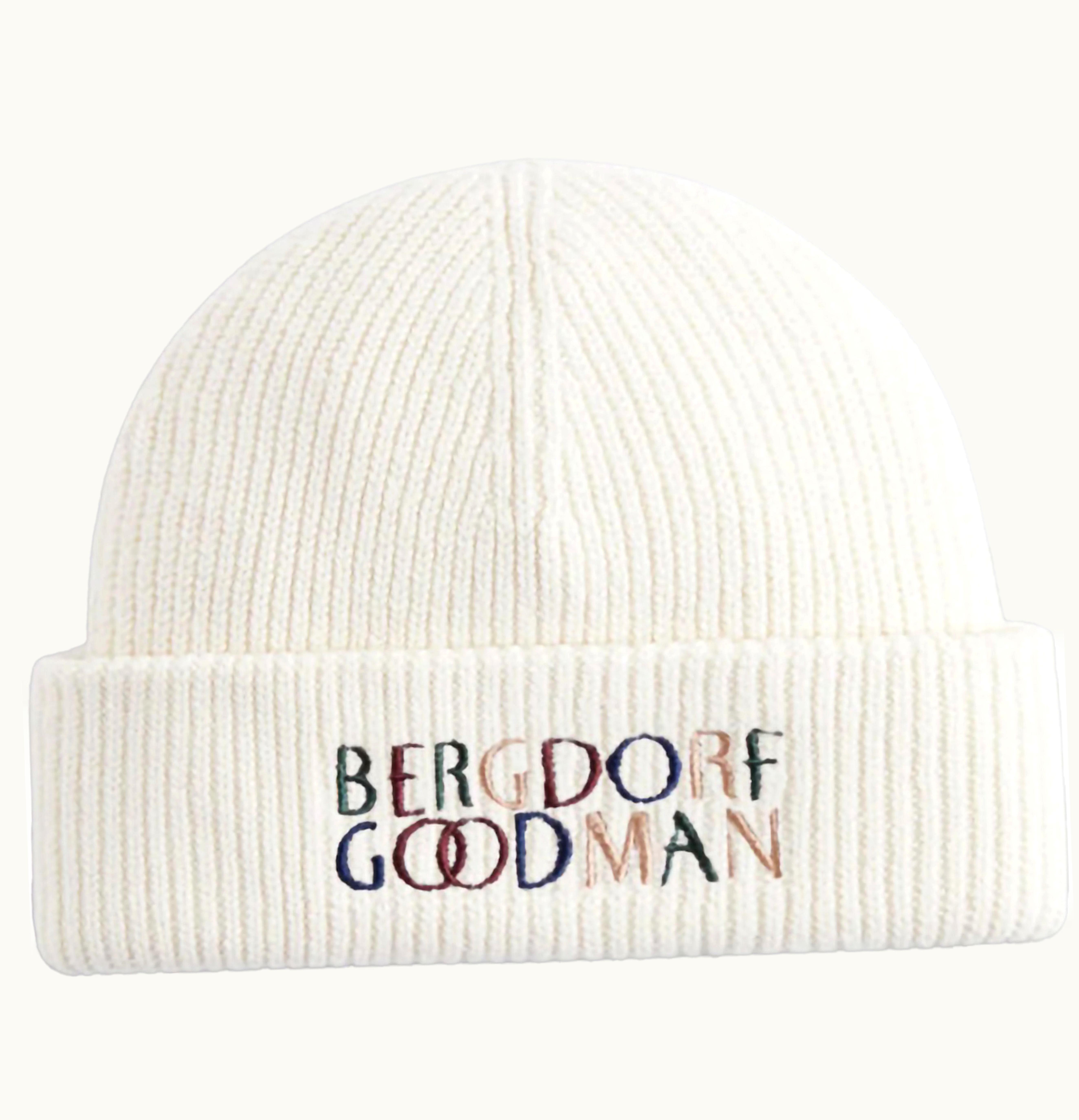 Kith Kith Bergdorf Goodman Mia Chunky Knit Beanie Sandrift