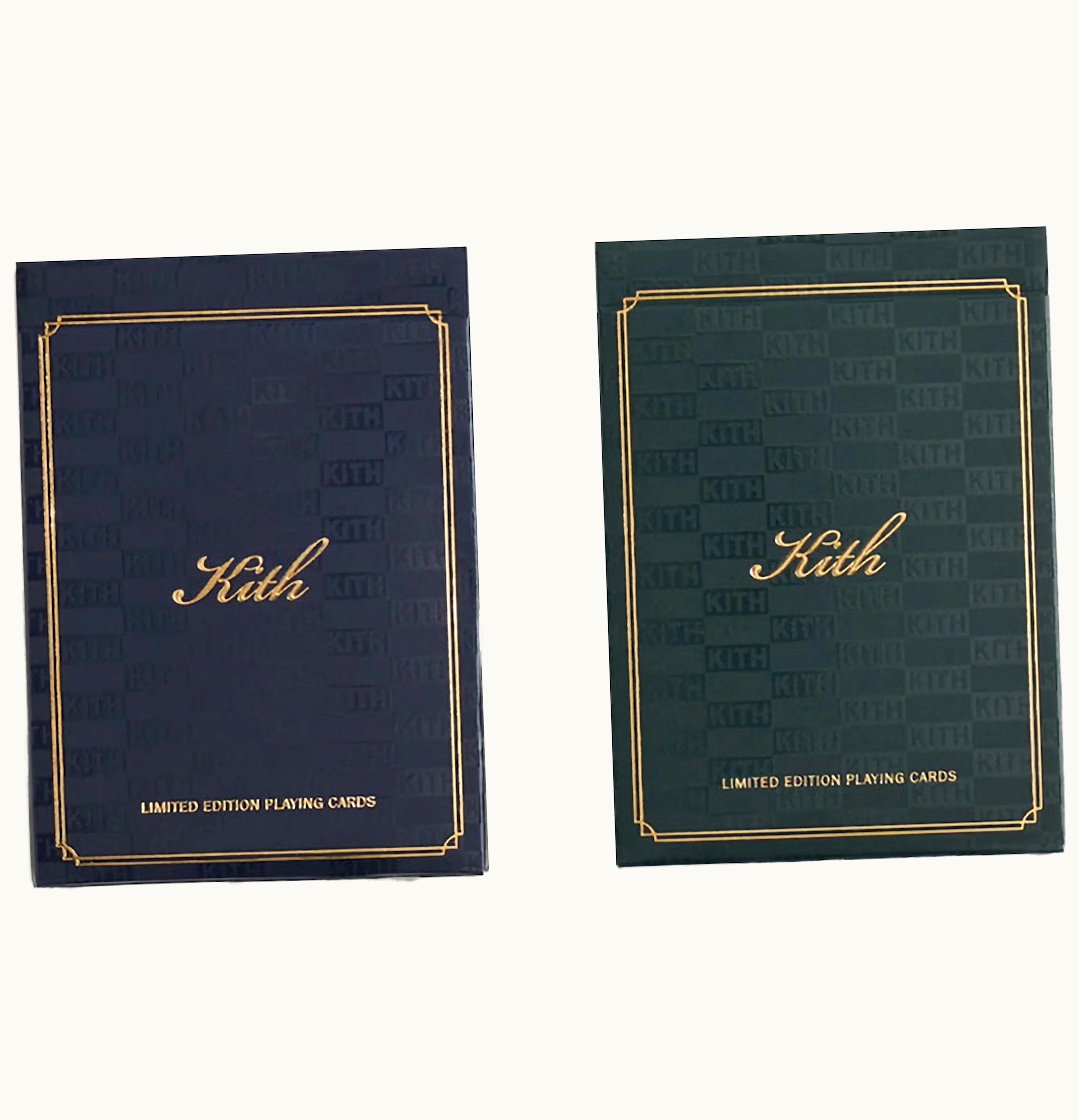 Kith Kith Kithmas Poker Card Set 2 Pack Multicolor