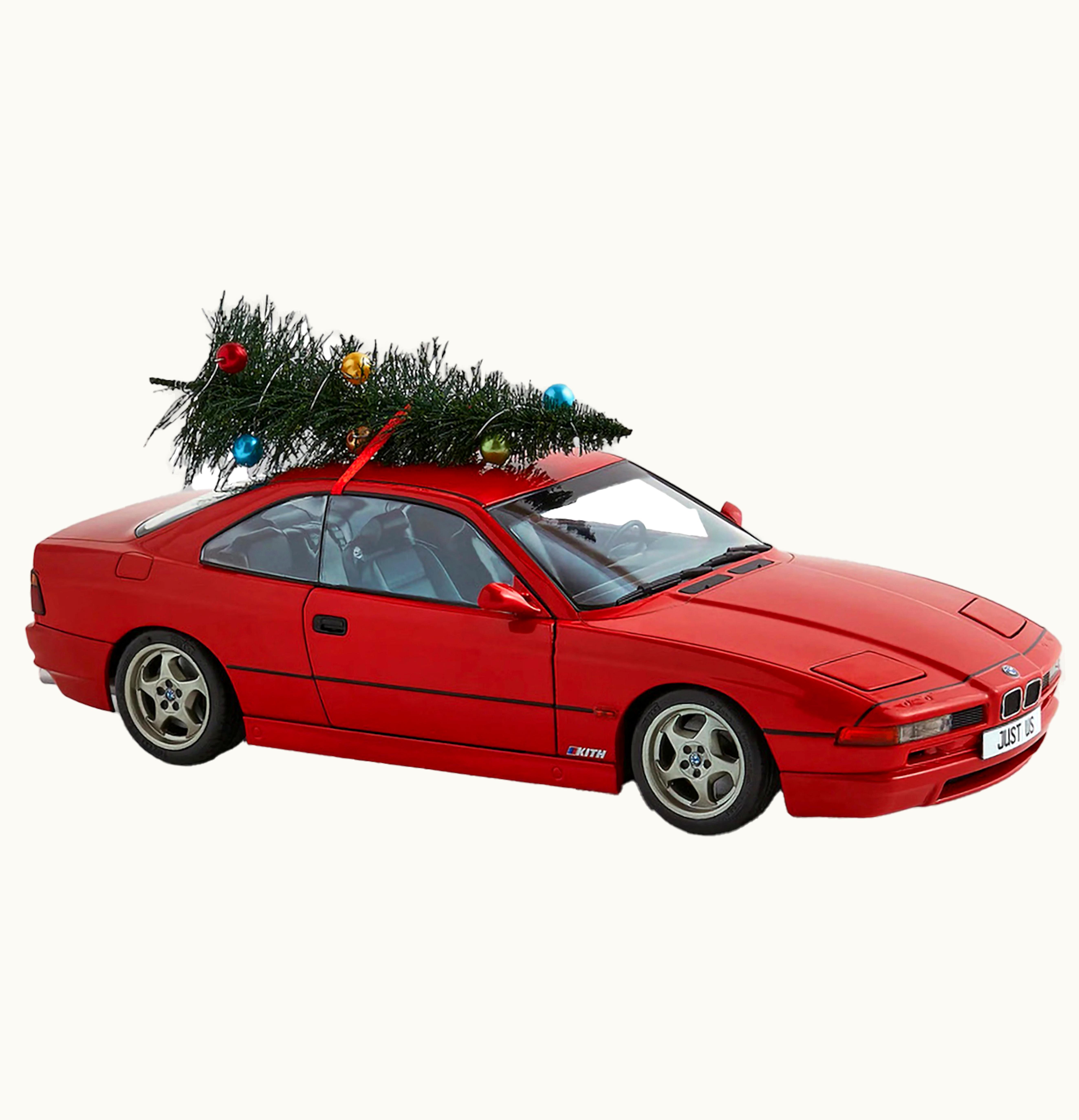 Kith Kith 850 Csi E31 BMW Diecast Model Replica Red