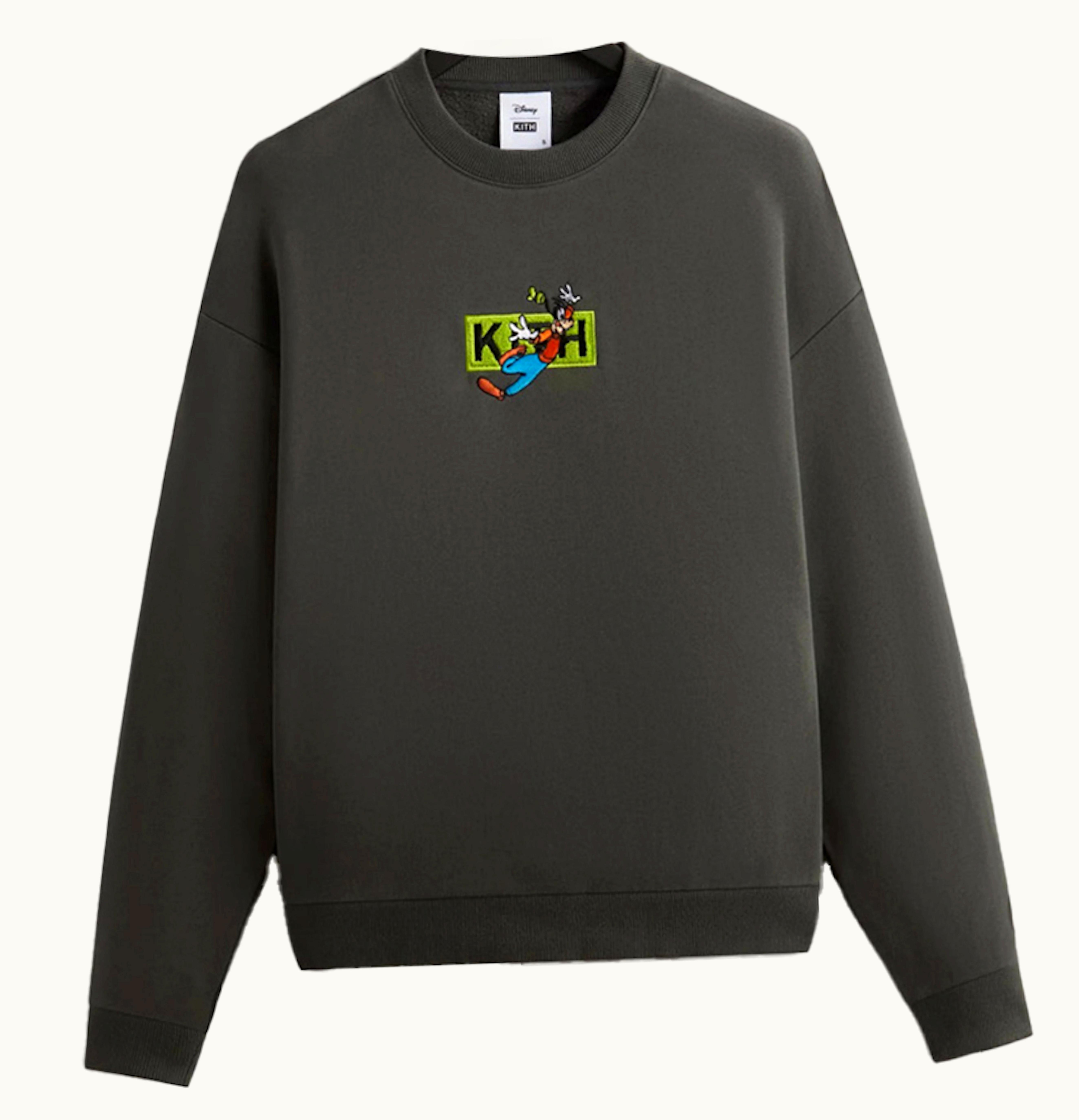 Kith Kith X Disney Mickey Friends Goofy Classic Logo Crewneck Machine