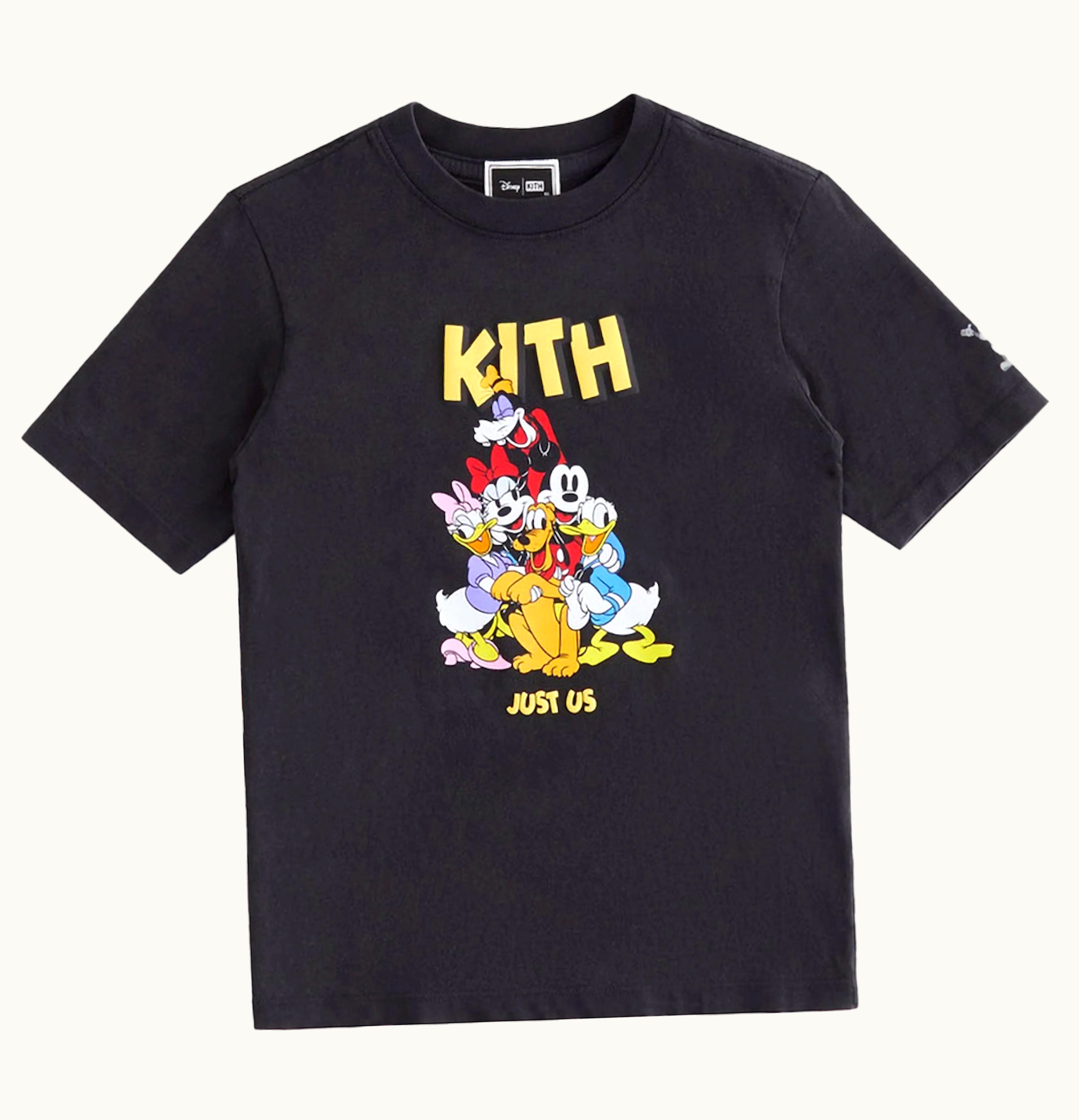 Kith Kith X Disney Kids Mickey Friends Best Friends Vintage Tee Black Ph