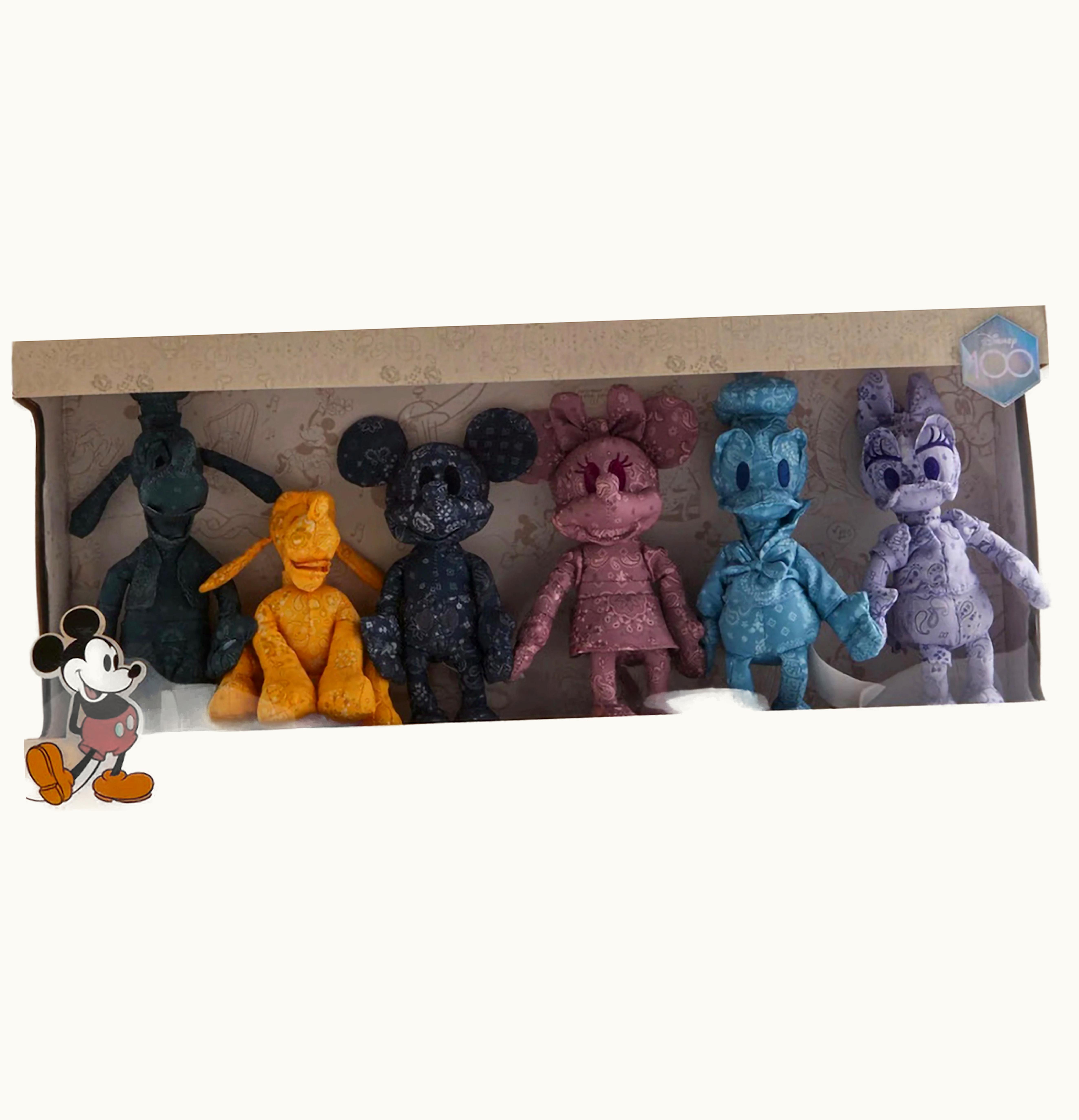 Kith Kith X Disney Mickey Friends Plush Set 6 Pack Multi Ph