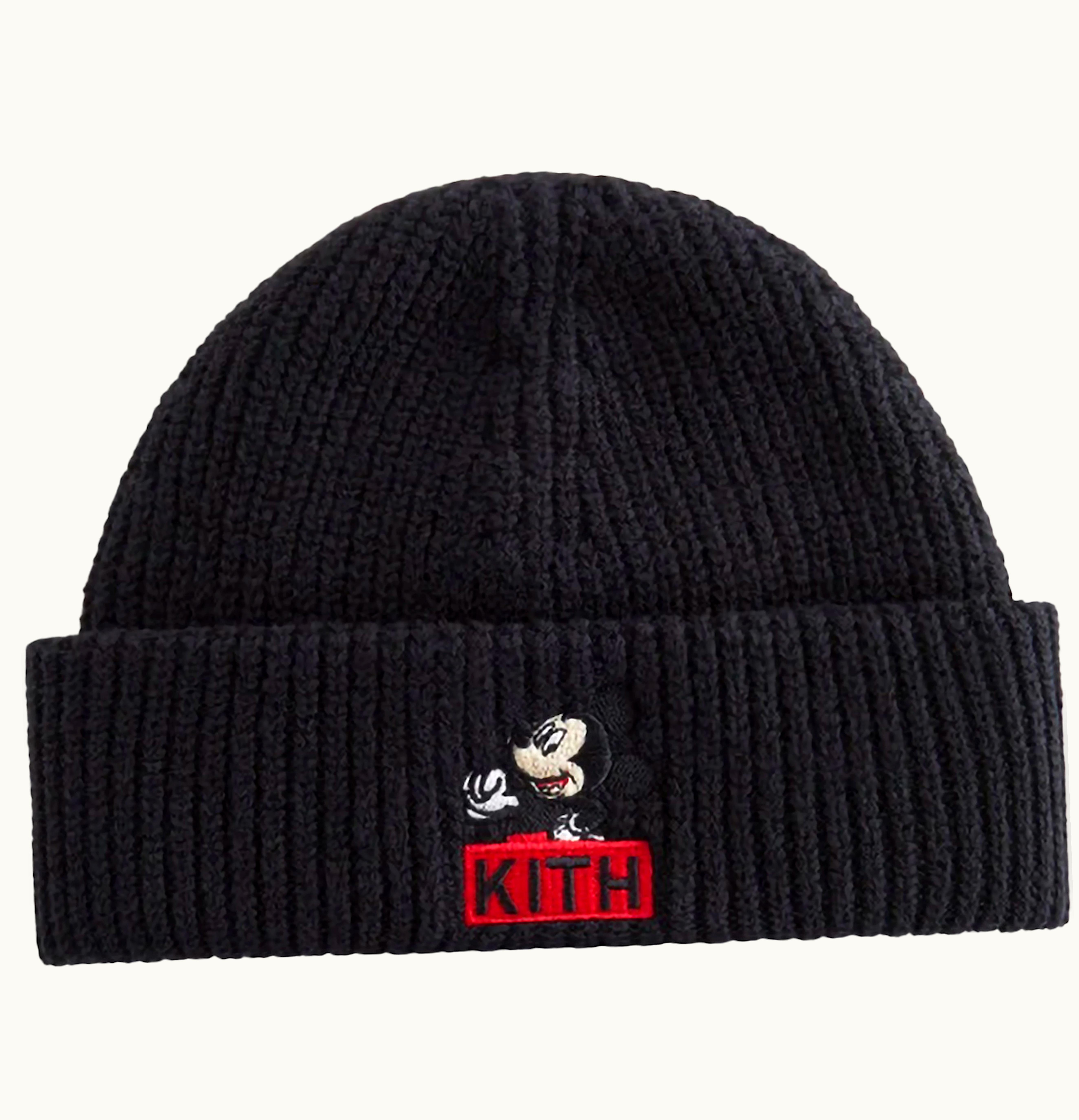 Kith Kith X Disney Baby Mickey Friends Mickey Mia Beanie Black Ph