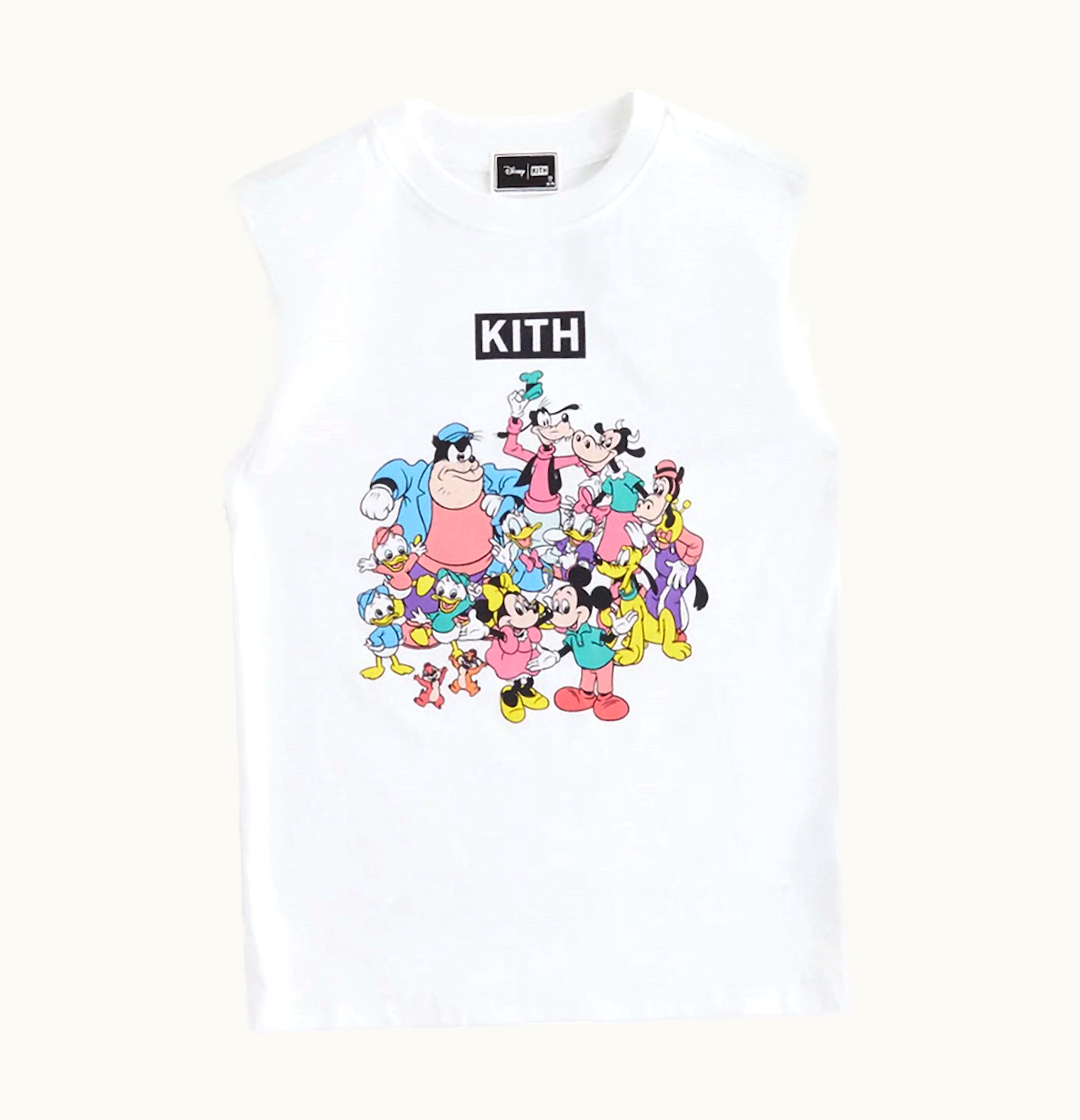 Kith Kith X Disney Kids Mickey Friends Vintage Tee White Ph