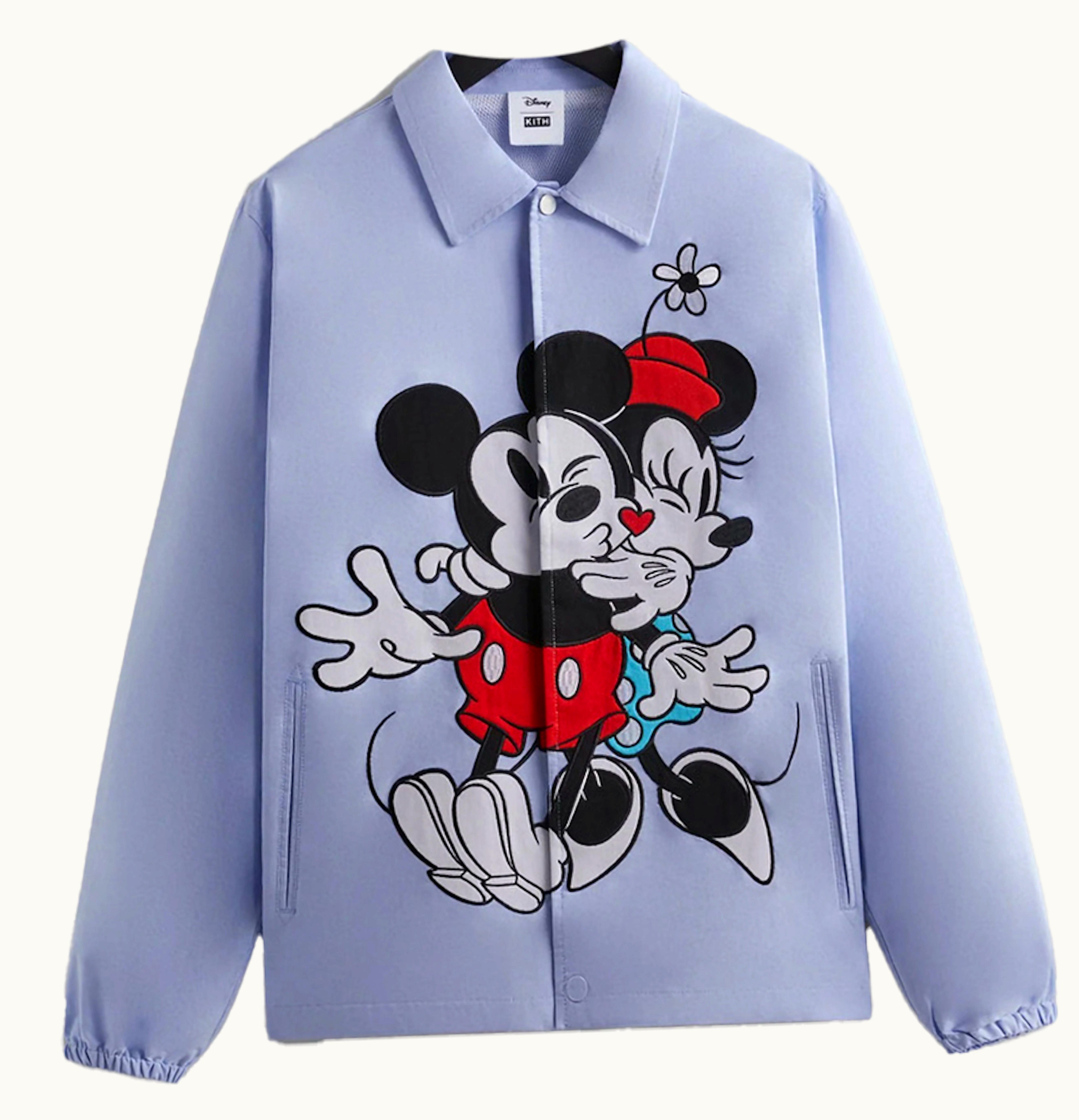 Kith Kith X Disney Mickey Friends Oxford Coaches Jacket Equilibrium Ph