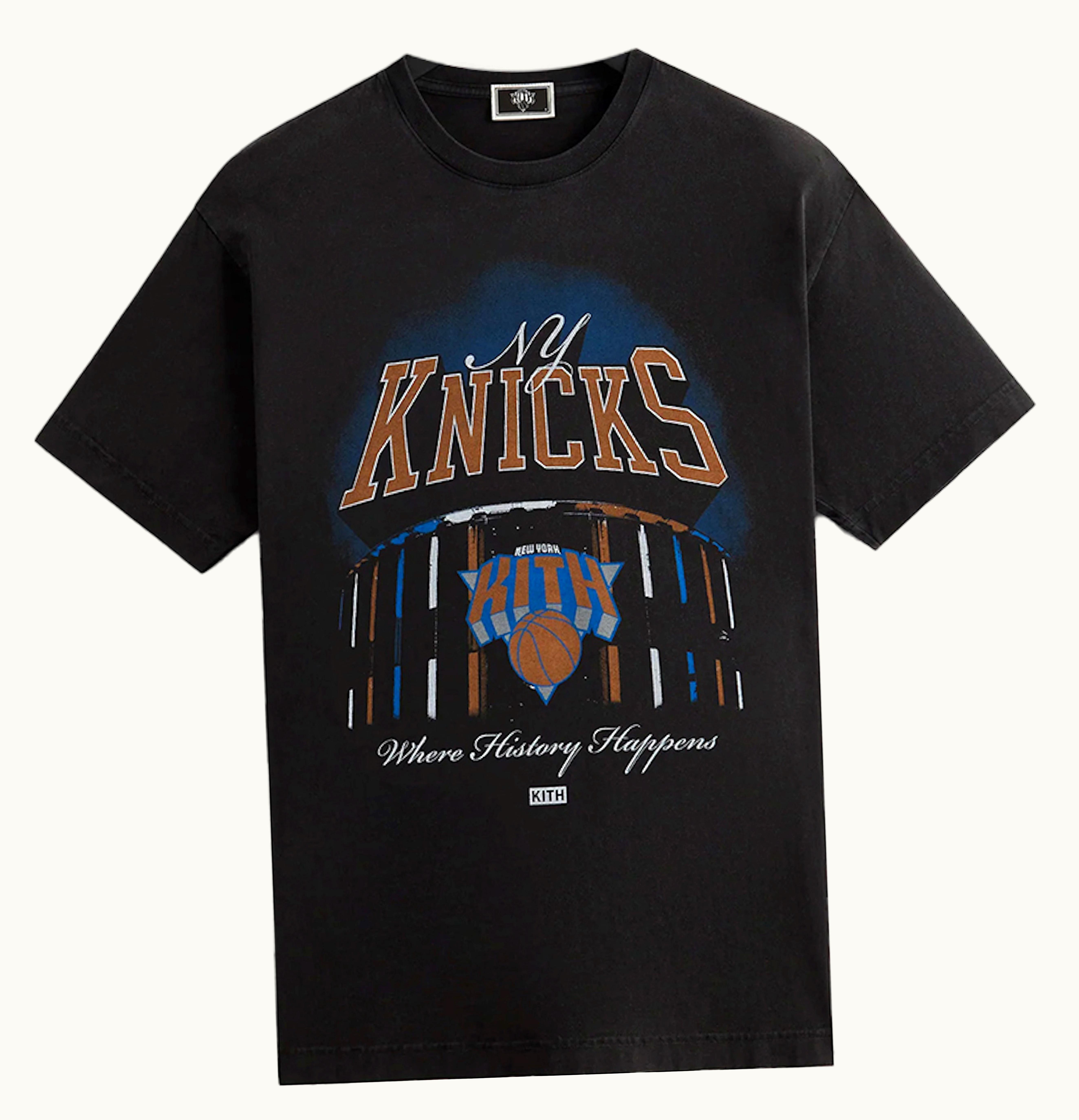 Kith Kith New York Knicks Msg Vintage Tee Black