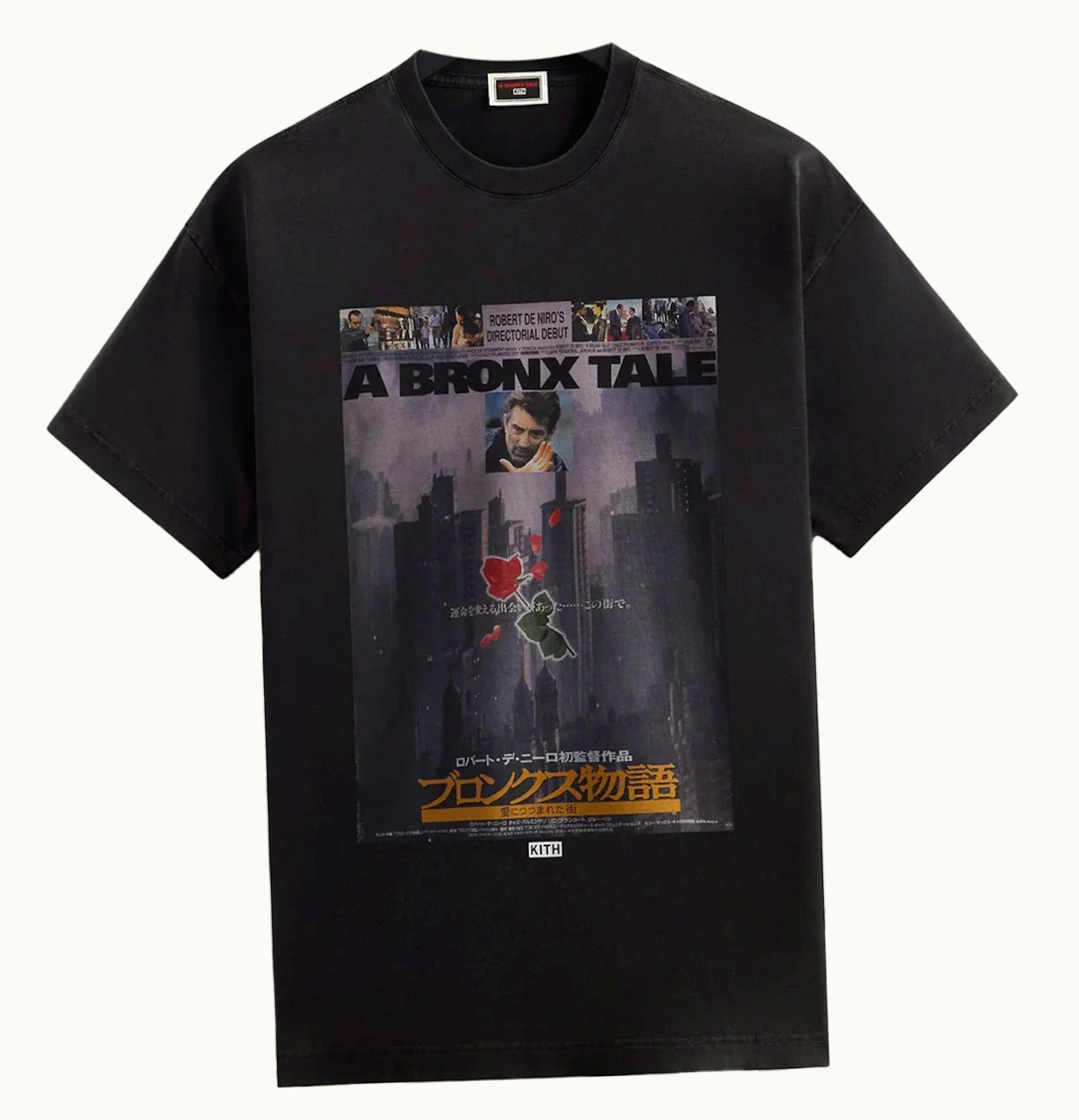 Kith Kith Bronx Tale Japanese Poster Vintage Tee Black