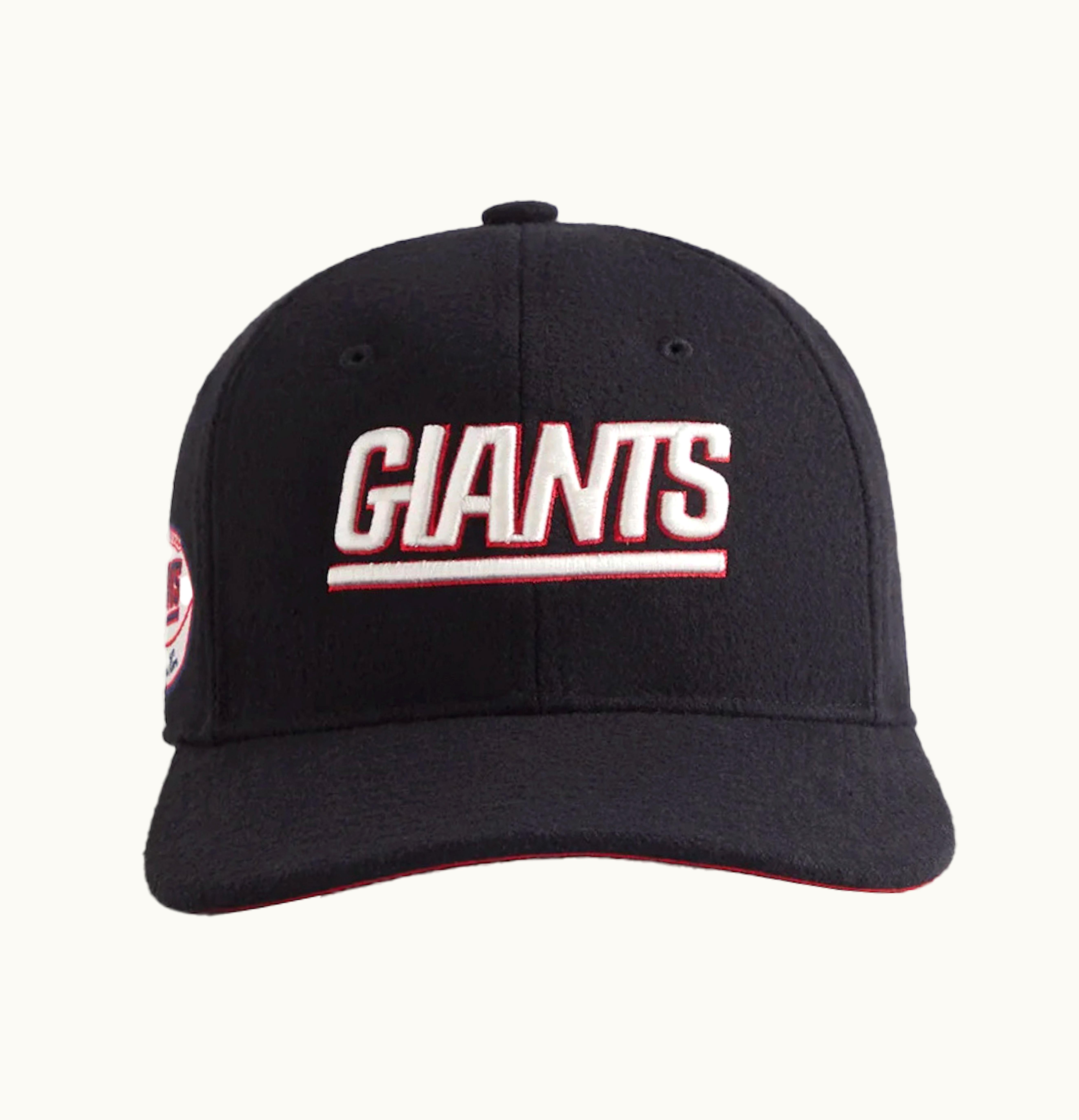 Kith Kith X NFL Giants 47 Wool Fitted Cap Black