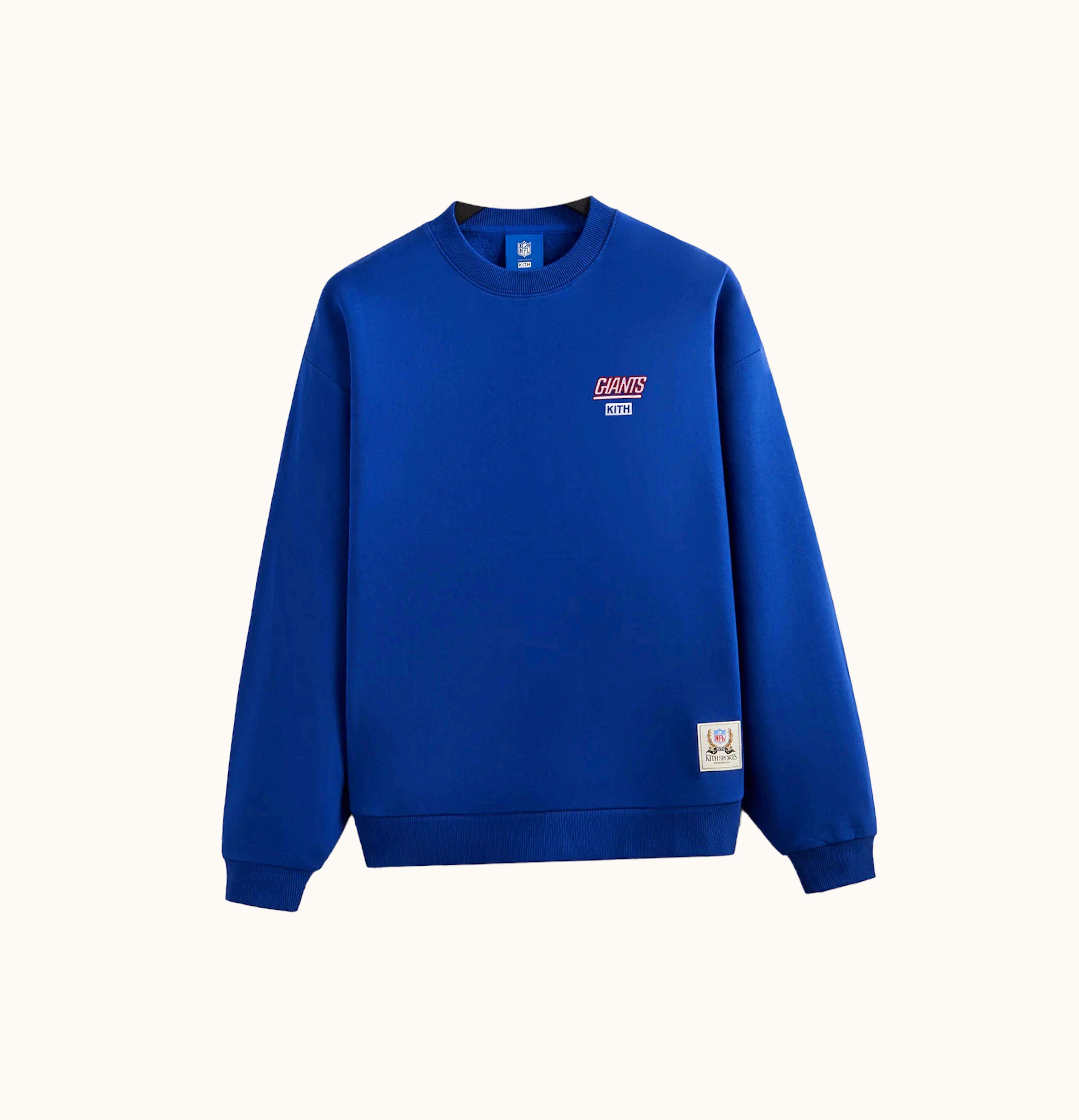 Kith Kith X NFL Giants Helmet Nelson Vintage Crewneck Current
