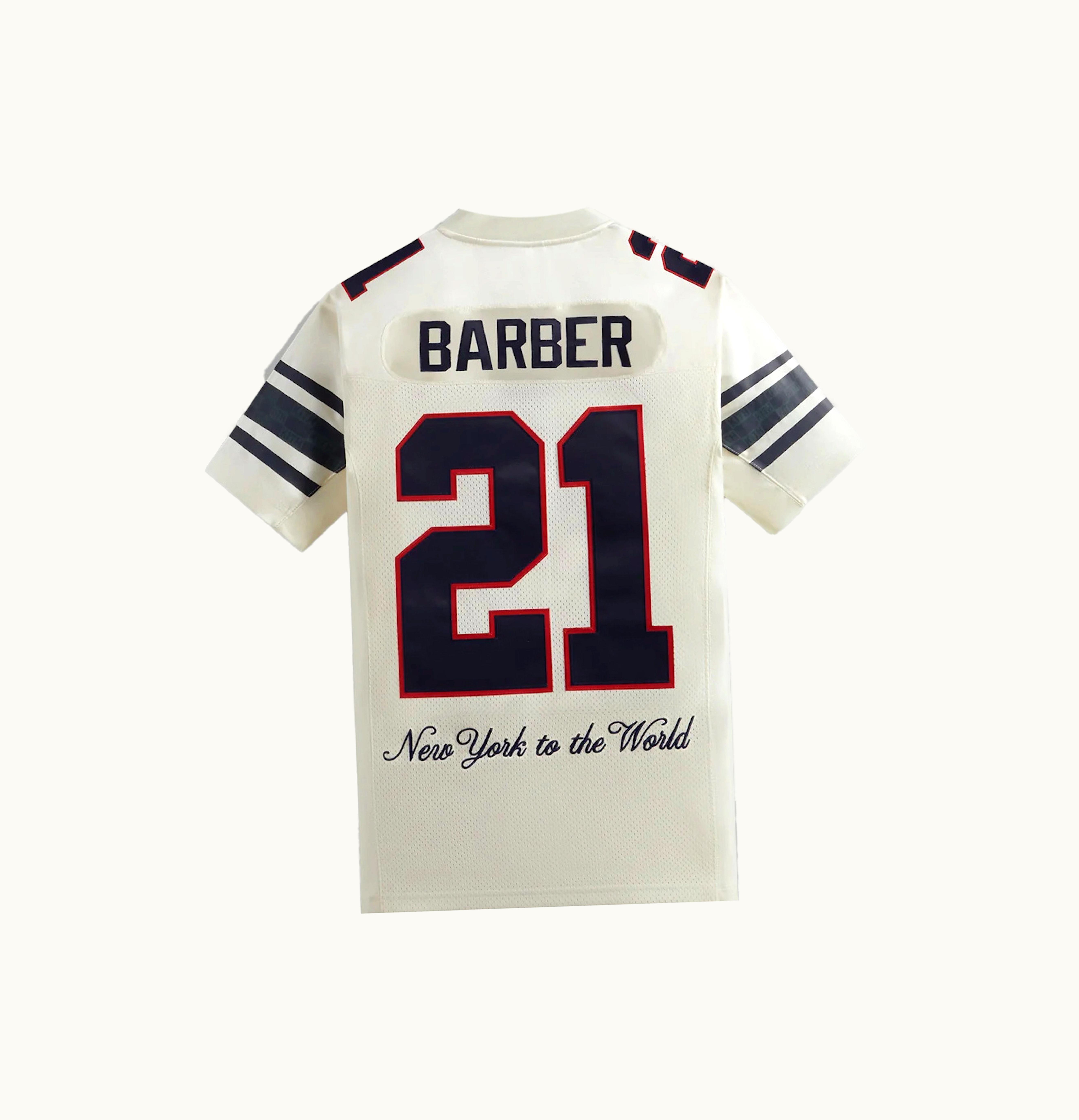 Kith Kith X NFL Giants Mitchell Ness Tiki Barber Jersey Sandrift