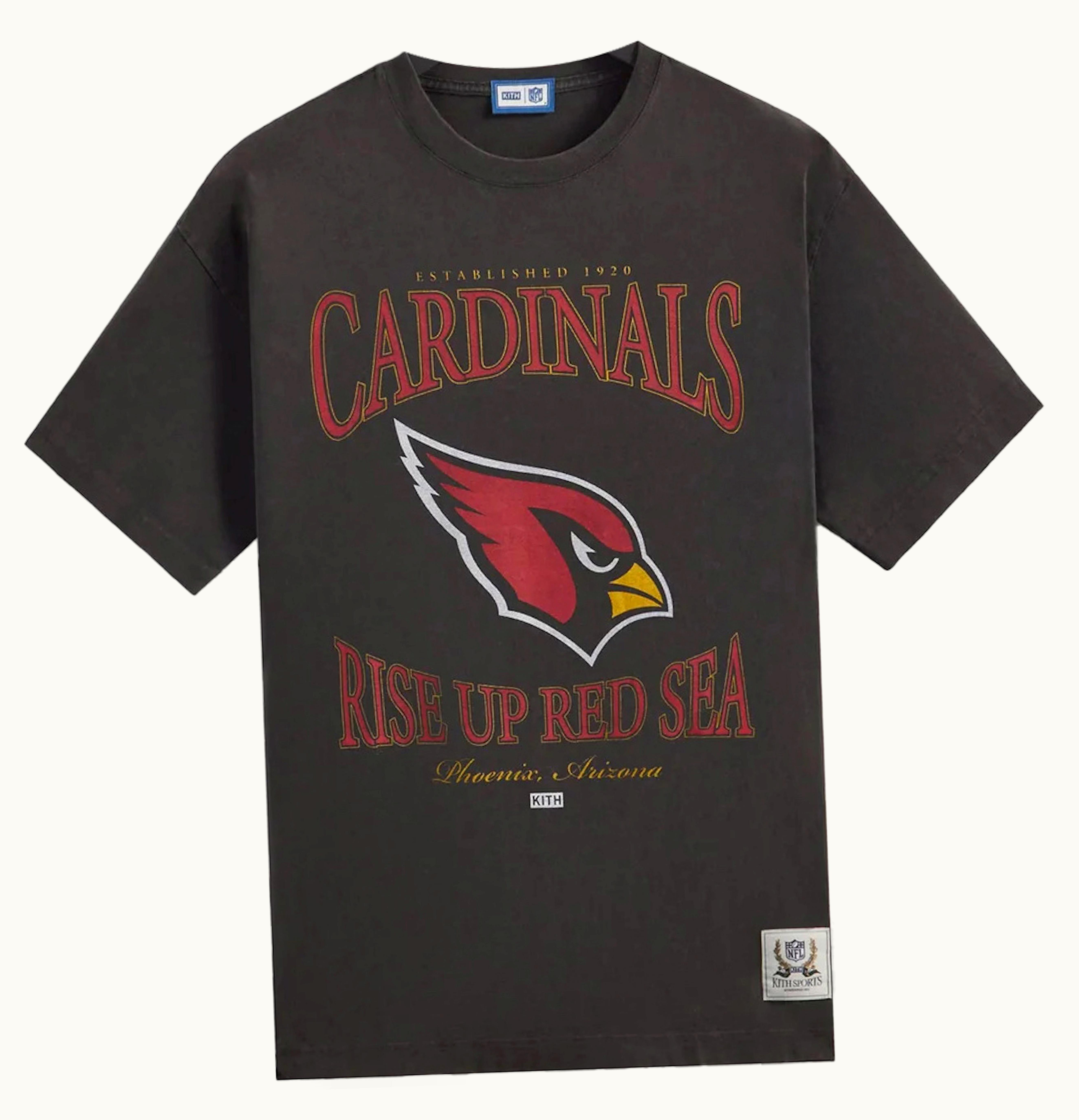 Kith Kith X NFL Cardinals Vintage Tee Black