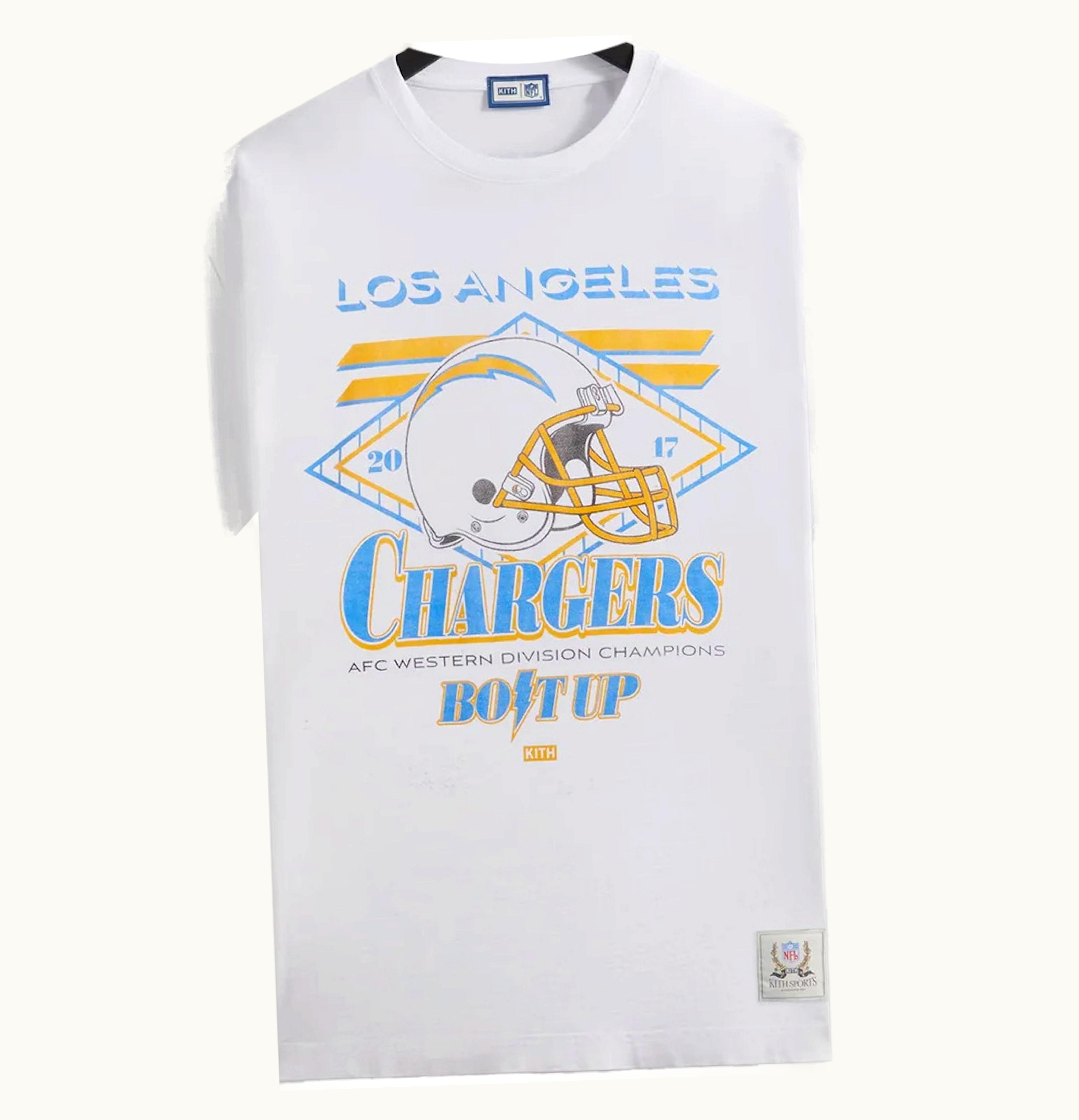 Kith Kith X NFL Chargers Vintage Tee White