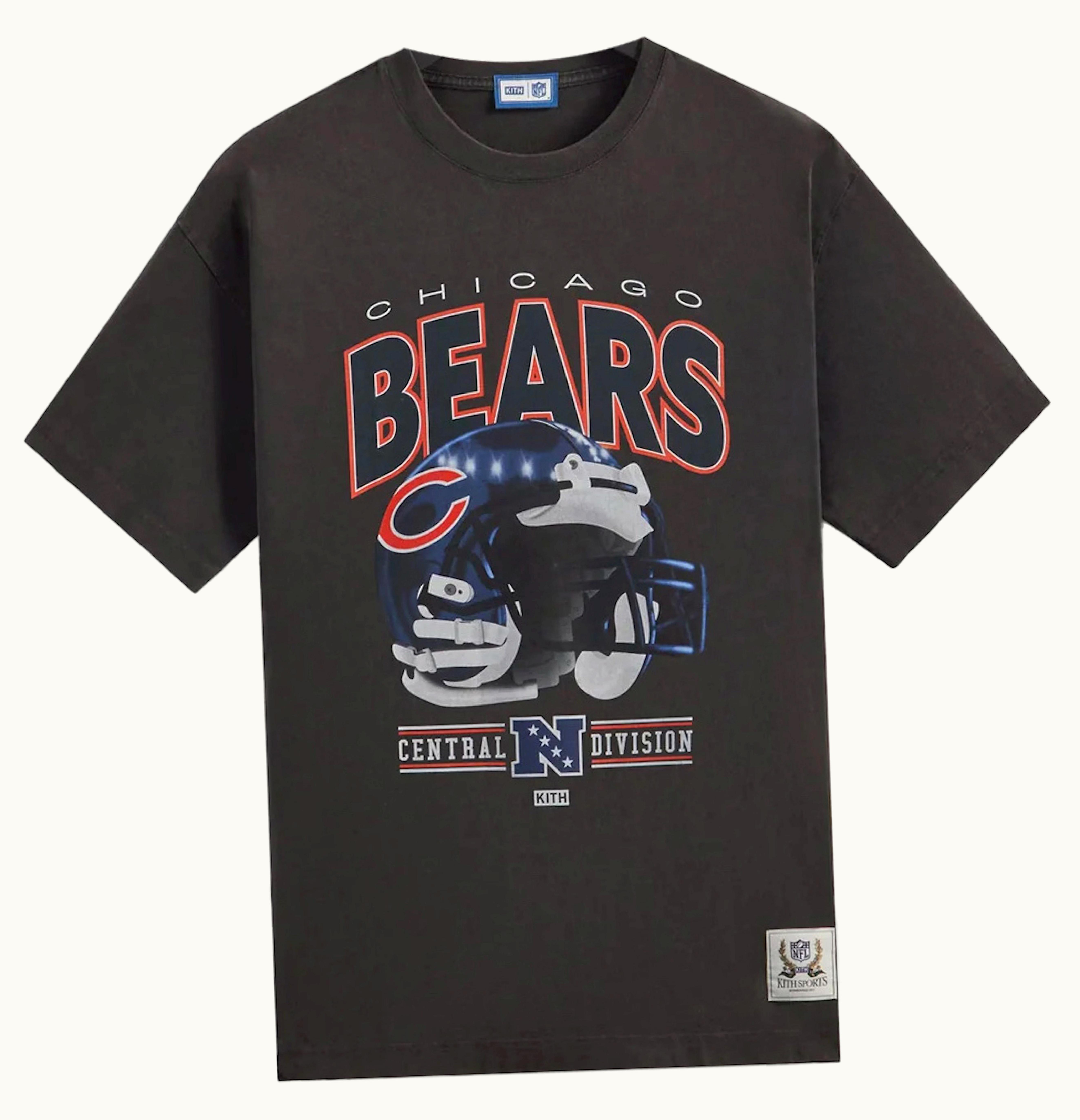 Kith Kith X NFL Bears Vintage Tee Black