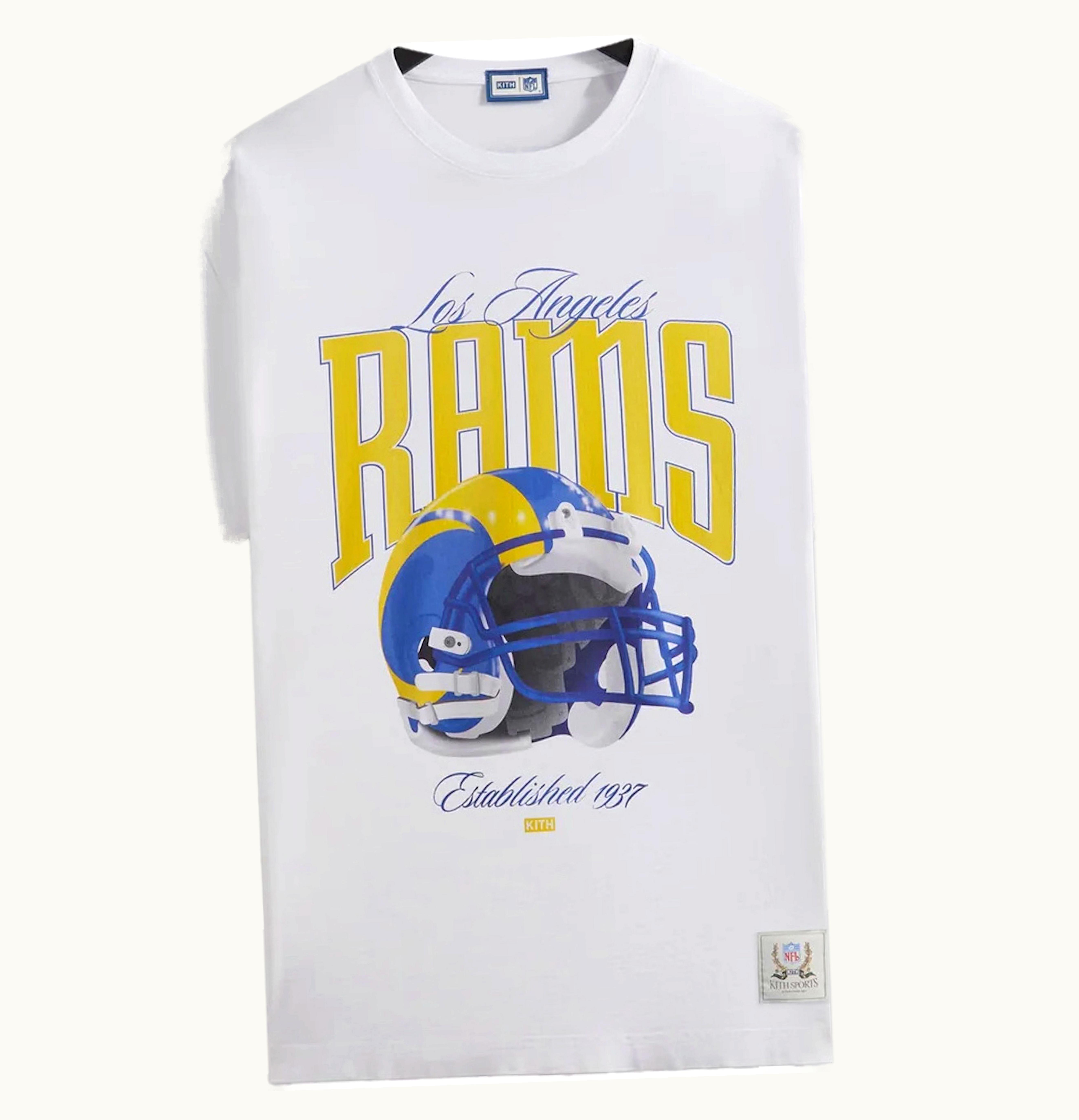 Kith Kith X NFL Rams Vintage Tee White