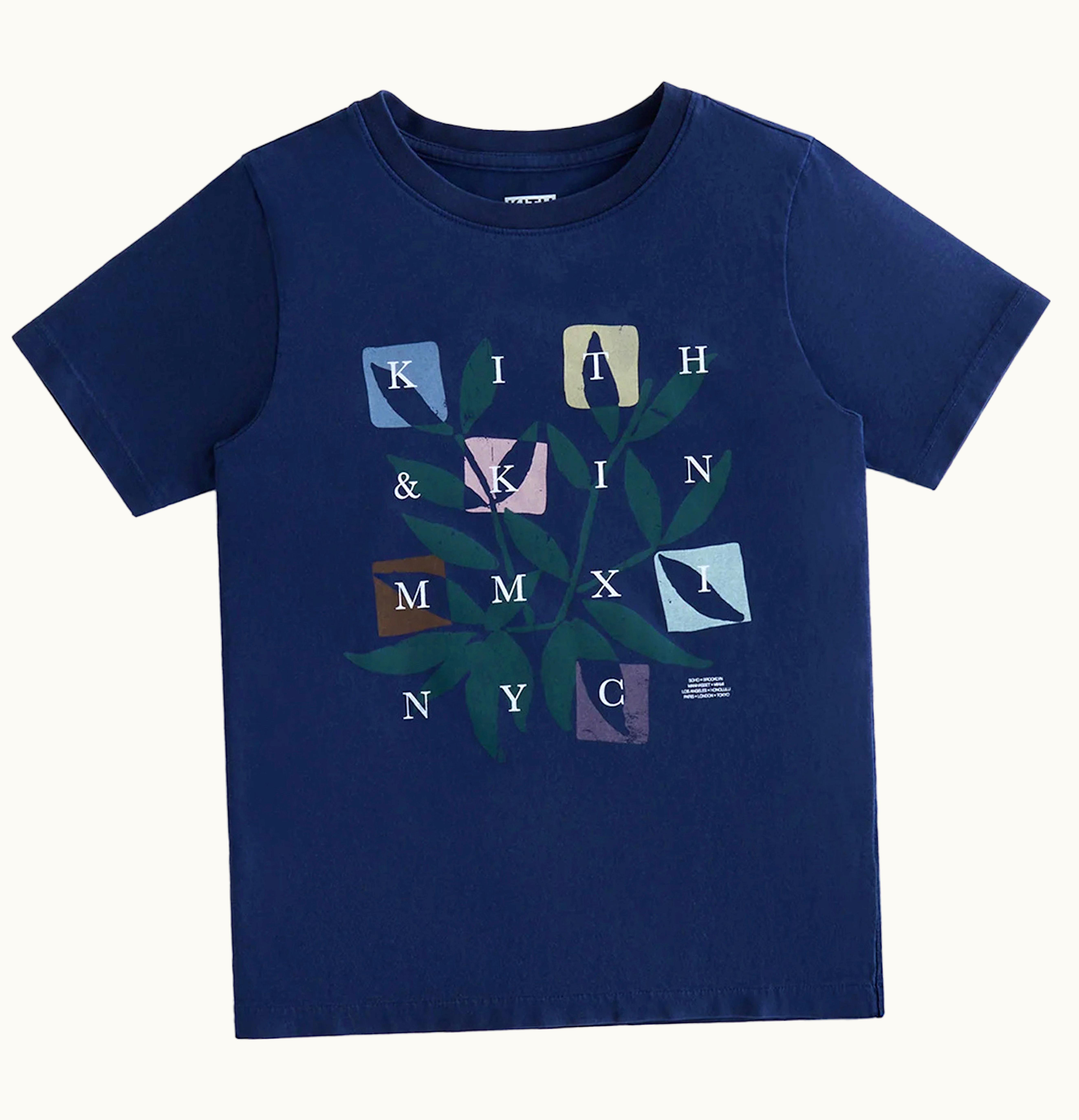 Kith Kith Kids MMxi Vintage Tee Peacoat