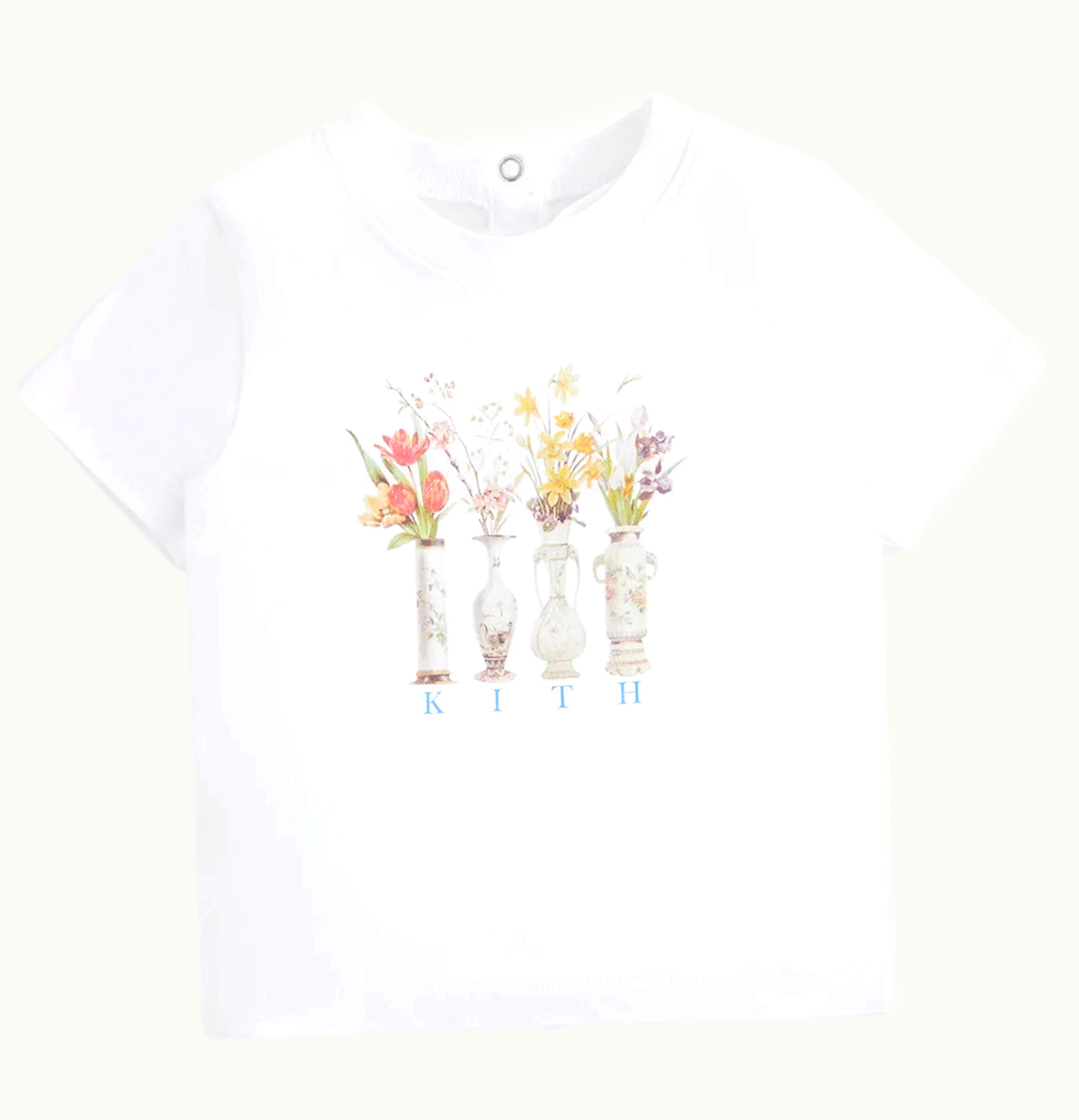 Kith Kith Baby Vase Vintage Tee White
