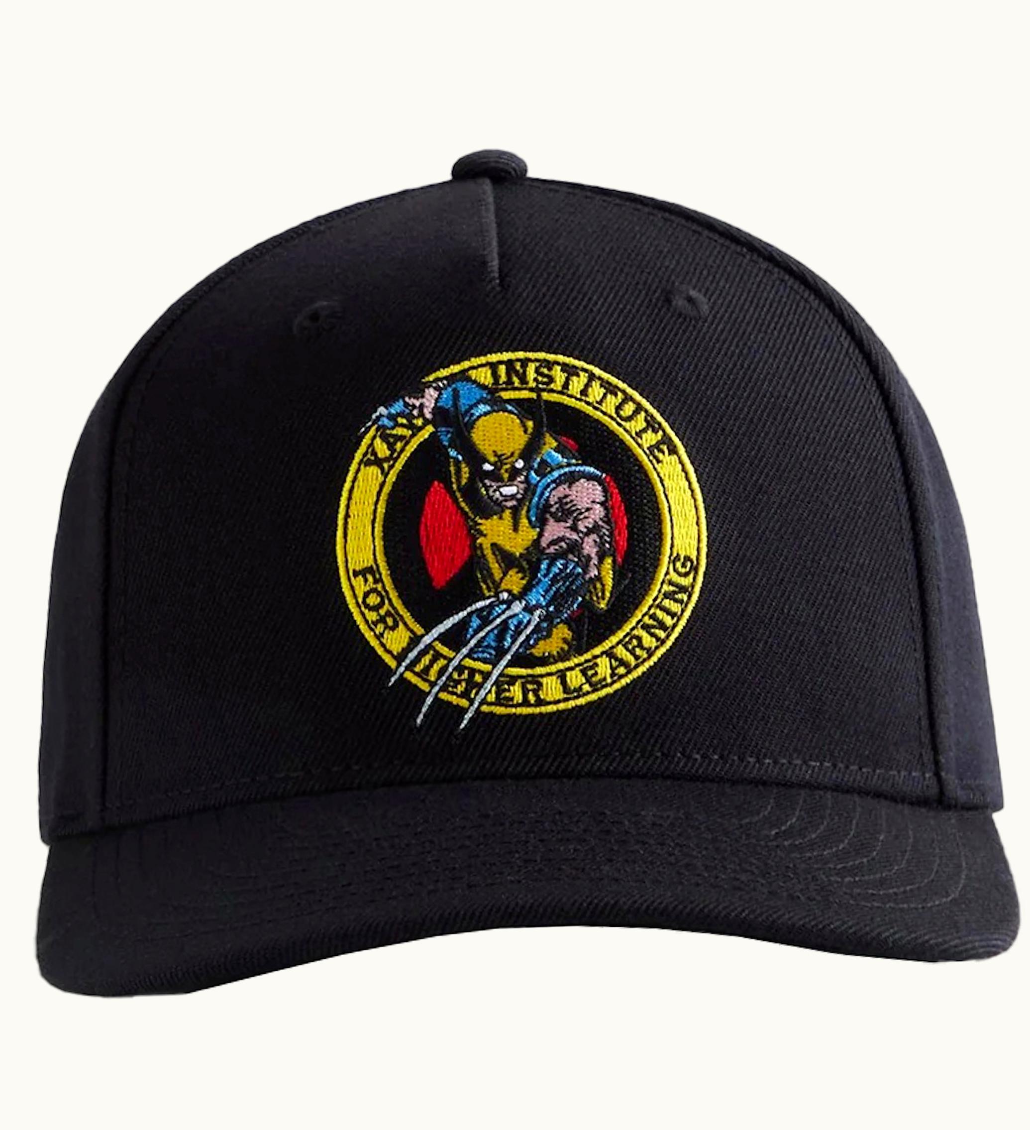 Kith Kith X Marvel X Men Wolverine Pinch Crown Snapback Hat Black Ph