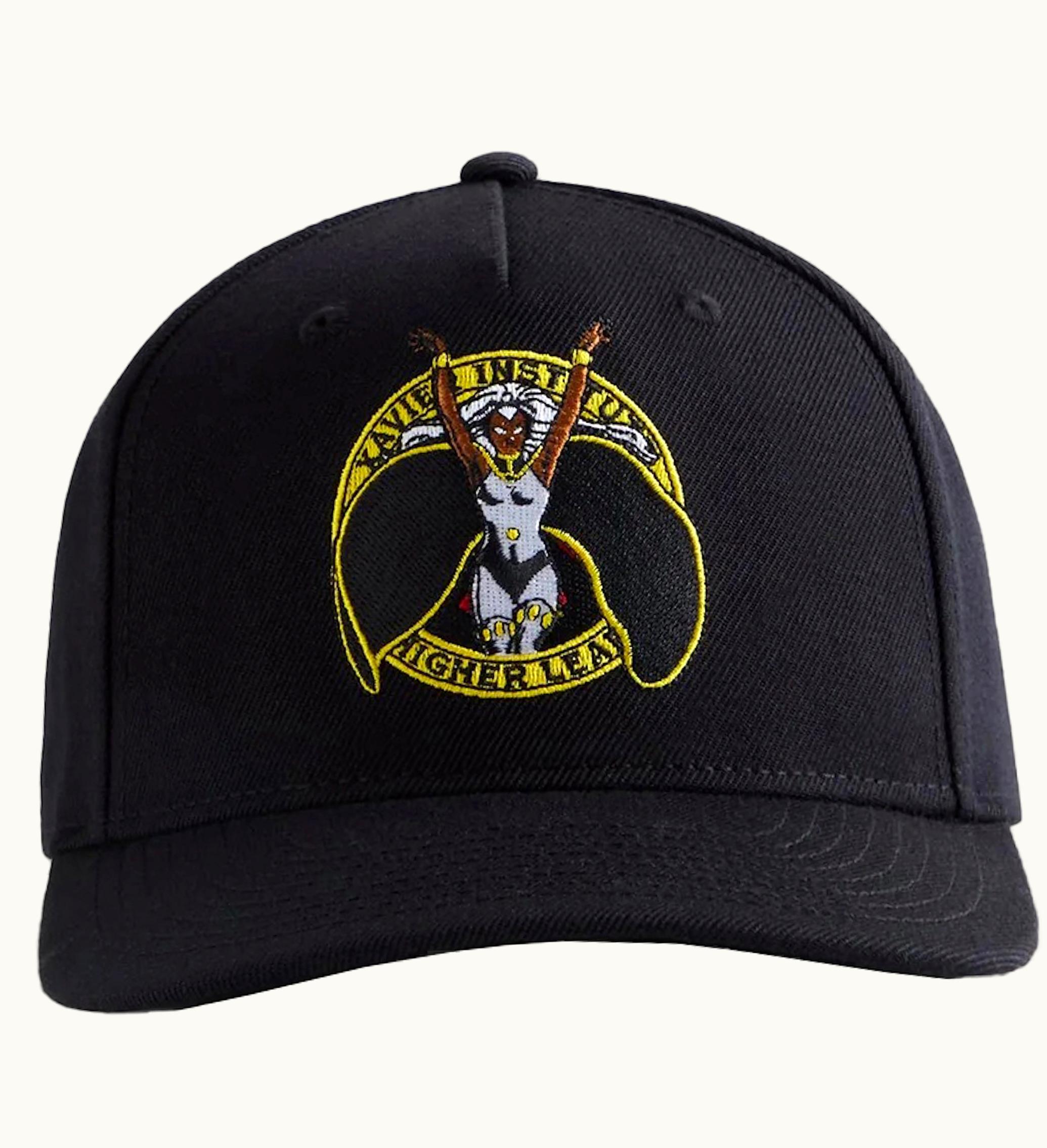 Kith Kith X Marvel X Men Storm Pinch Crown Snapback Hat Black Ph