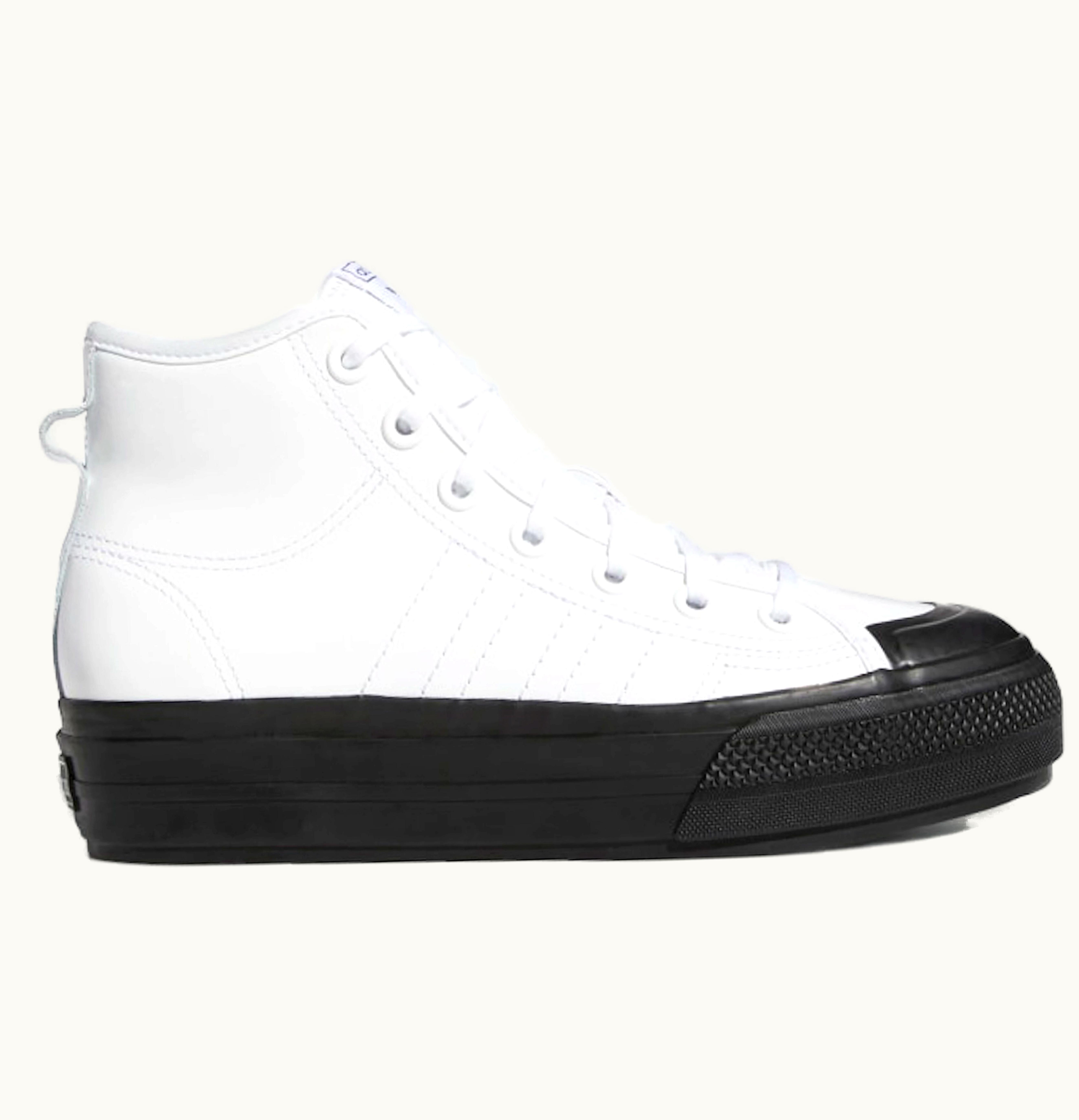 Adidas Adidas Nizza Rf Platform Mid White Black W