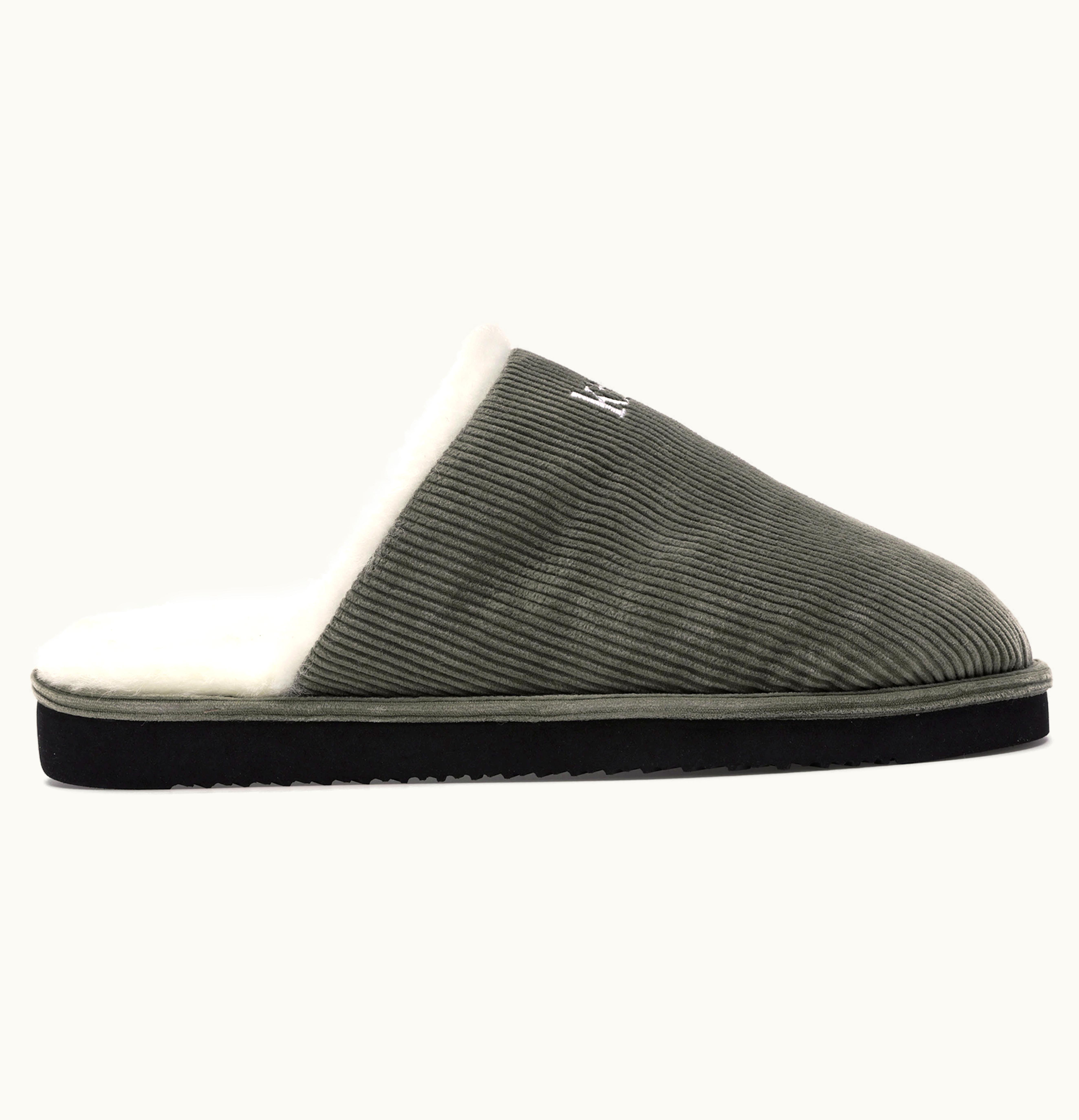 Kith Kith Classic Cord Slipper Olive