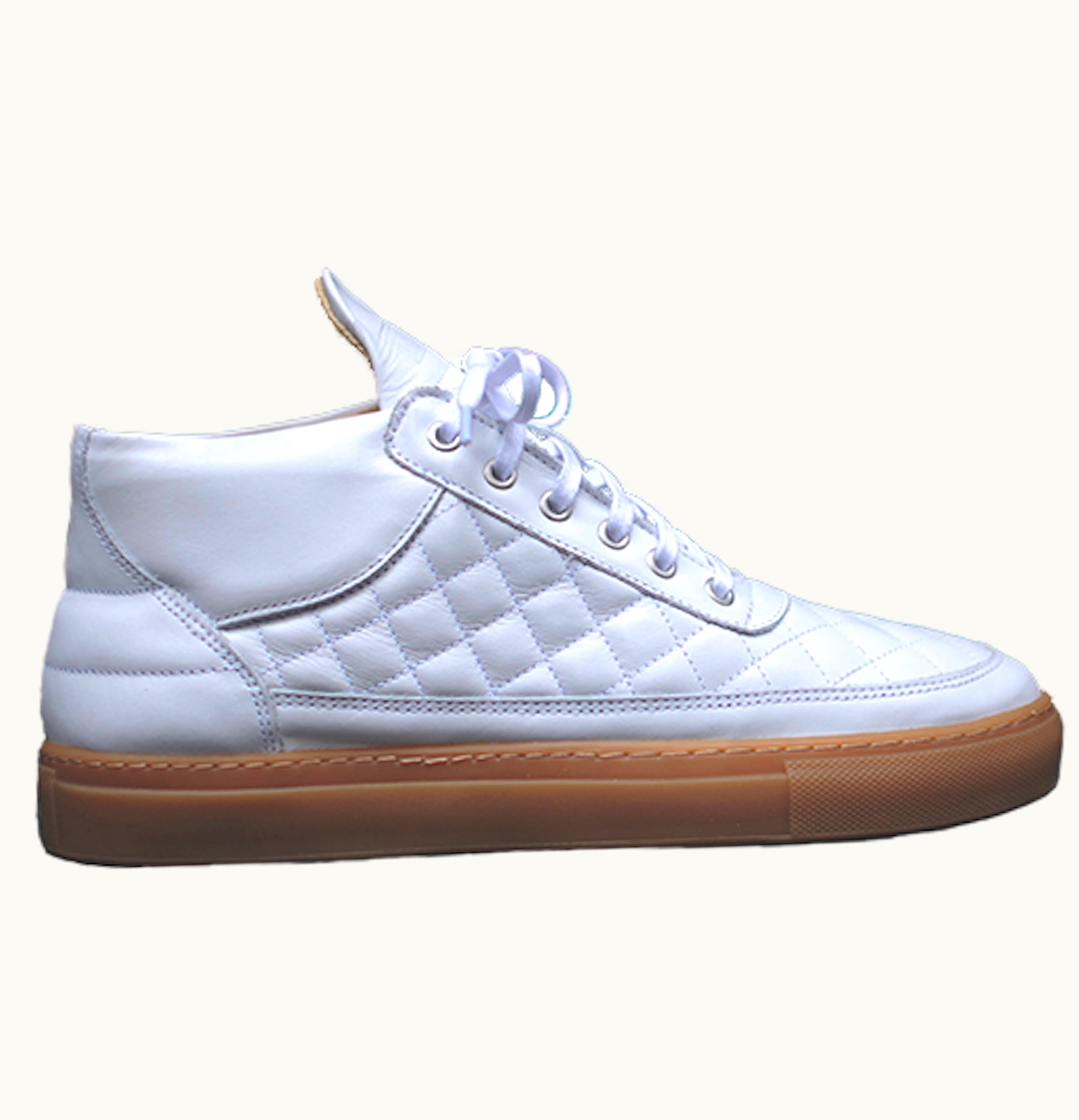 Filling Pieces Filling Pieces Quilted Ronnie Fieg White