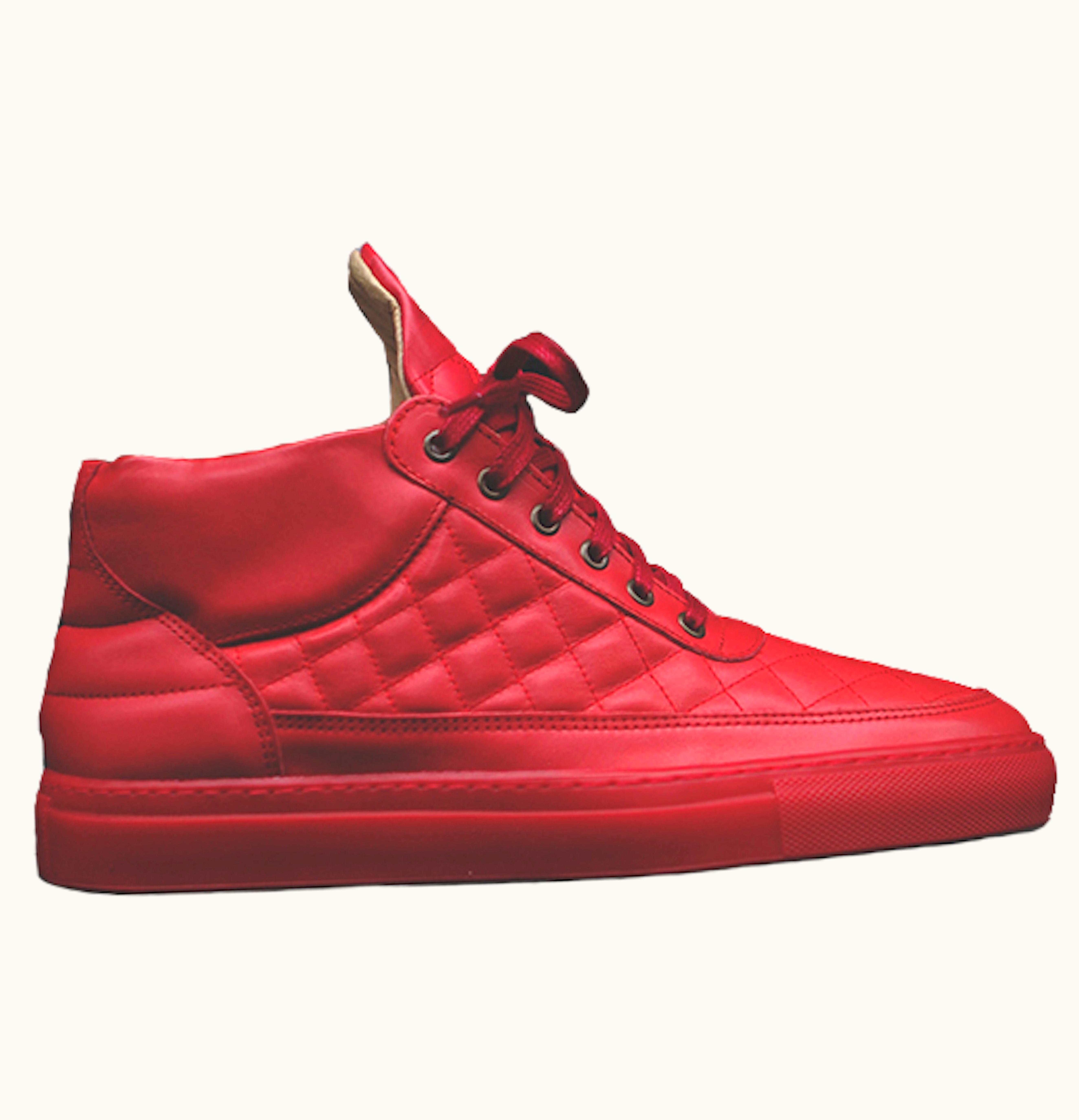 Filling Pieces Filling Pieces Quilted Ronnie Fieg Red