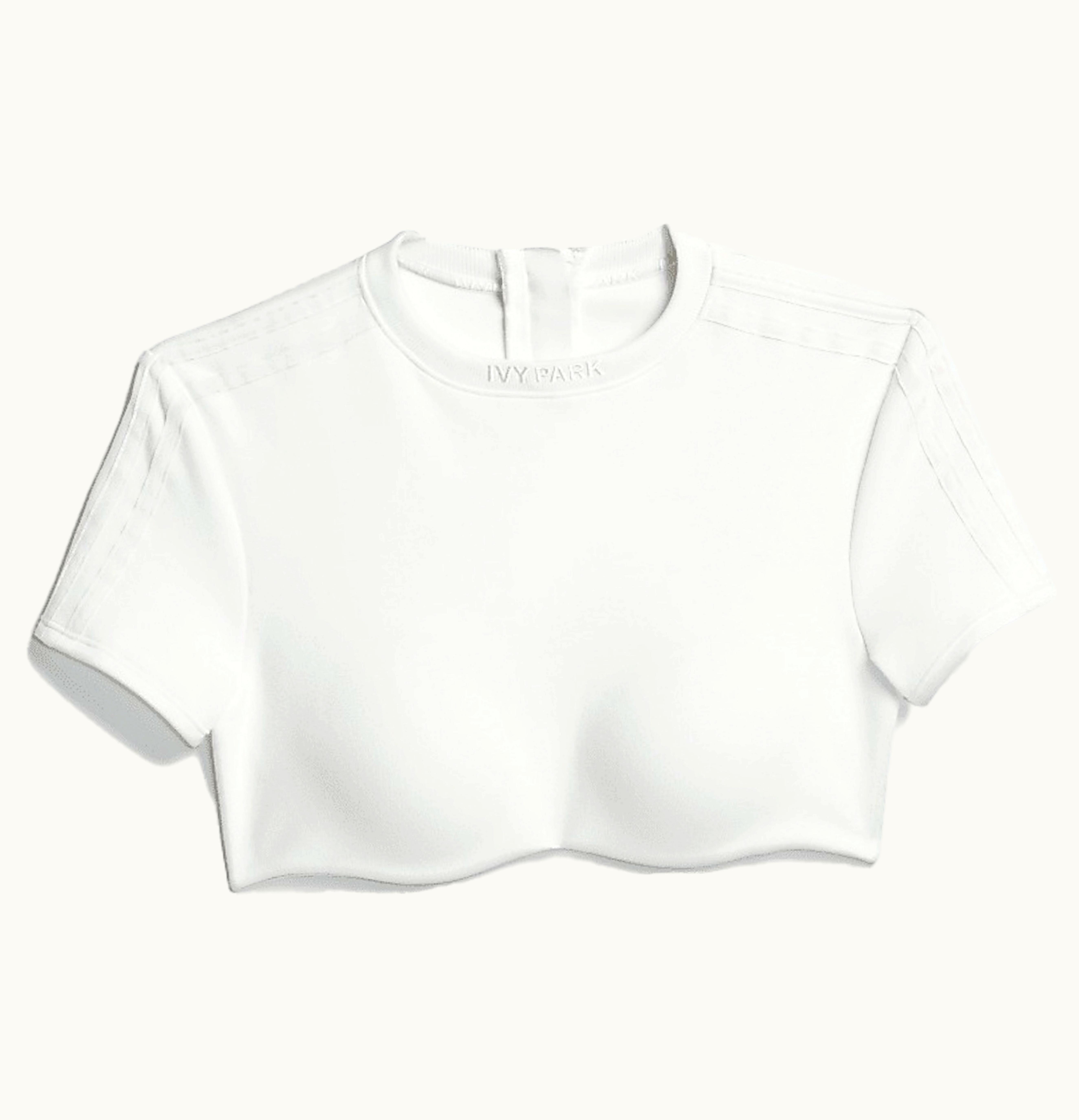 Adidas adidas Ivy Park Crop Top Off White