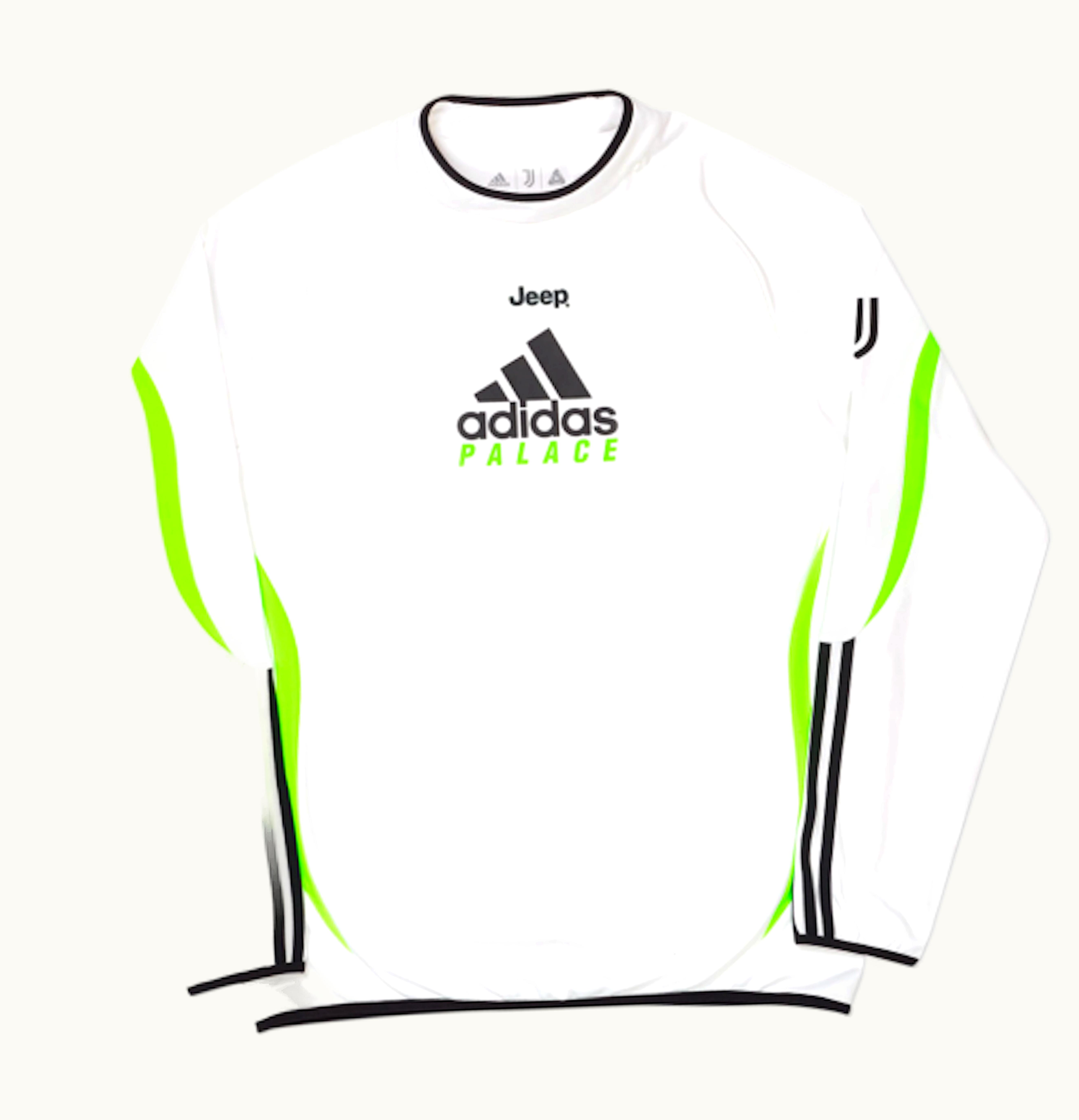 Palace Palace adidas Palace Juventus Warm Up Top White