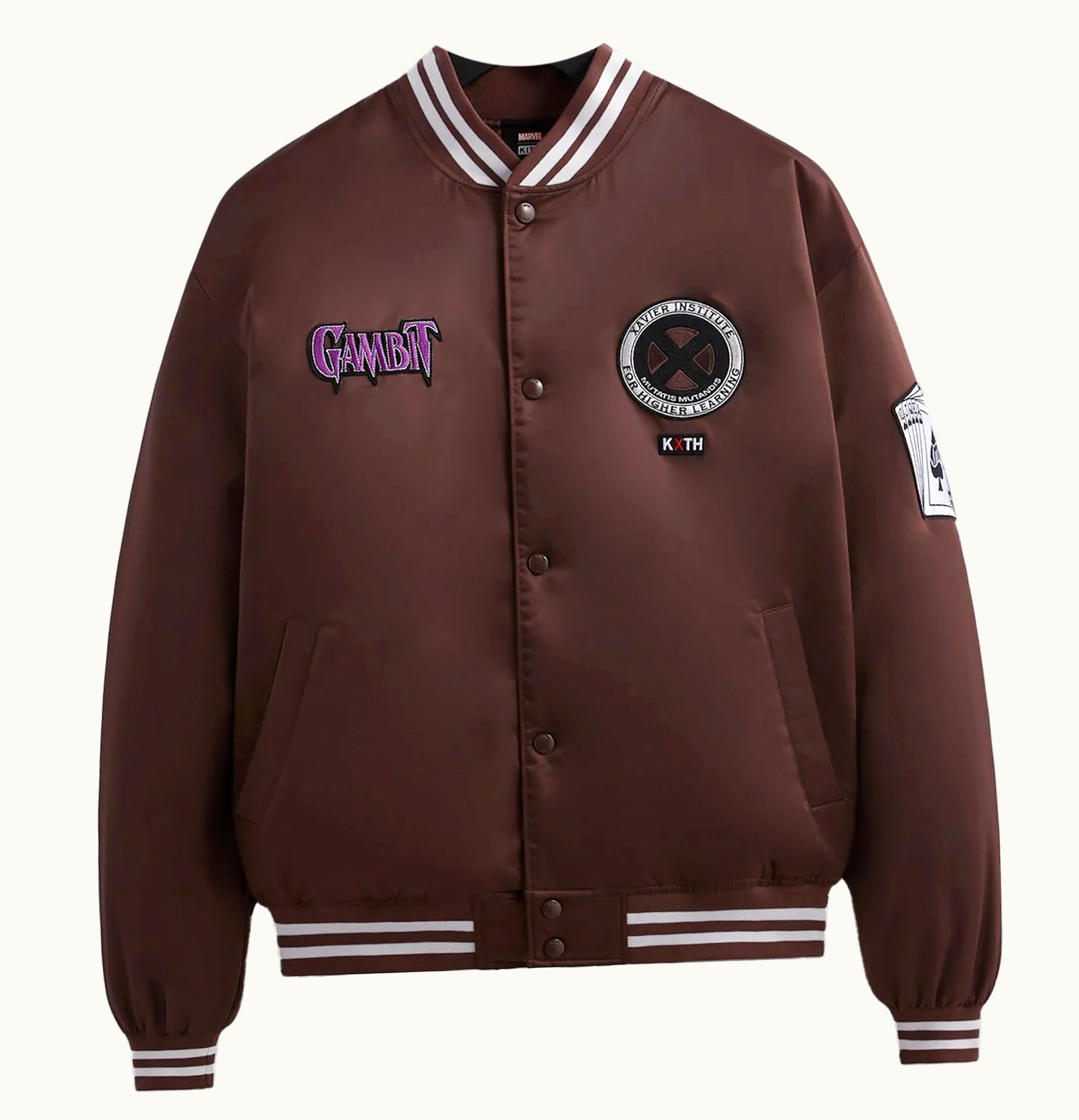 Kith Kith X Marvel X Men Cyclops Satin Bomber Jacket Force Ph