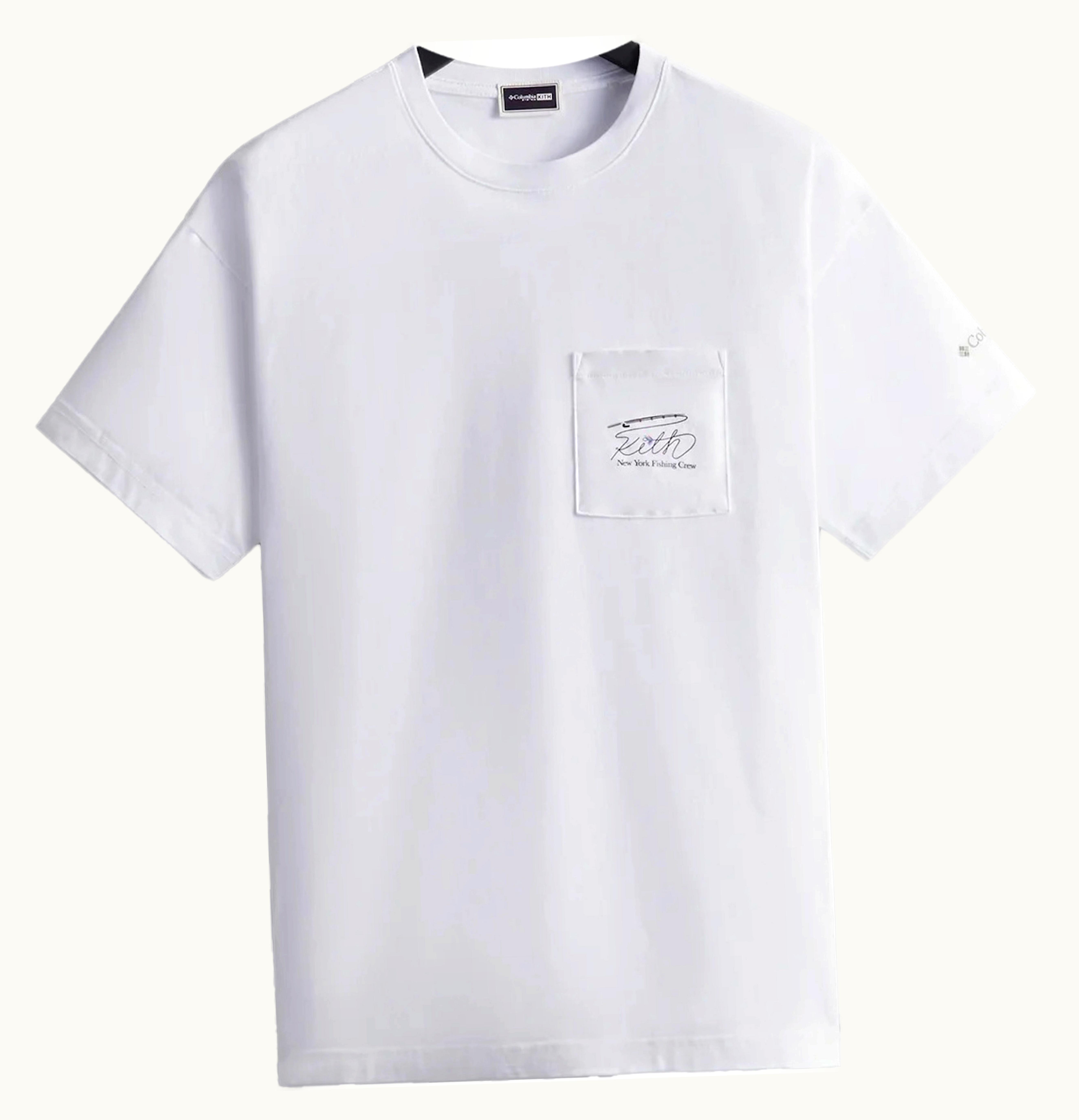 Kith Kith X Columbia Pfg Tarpon Vintage Tee White