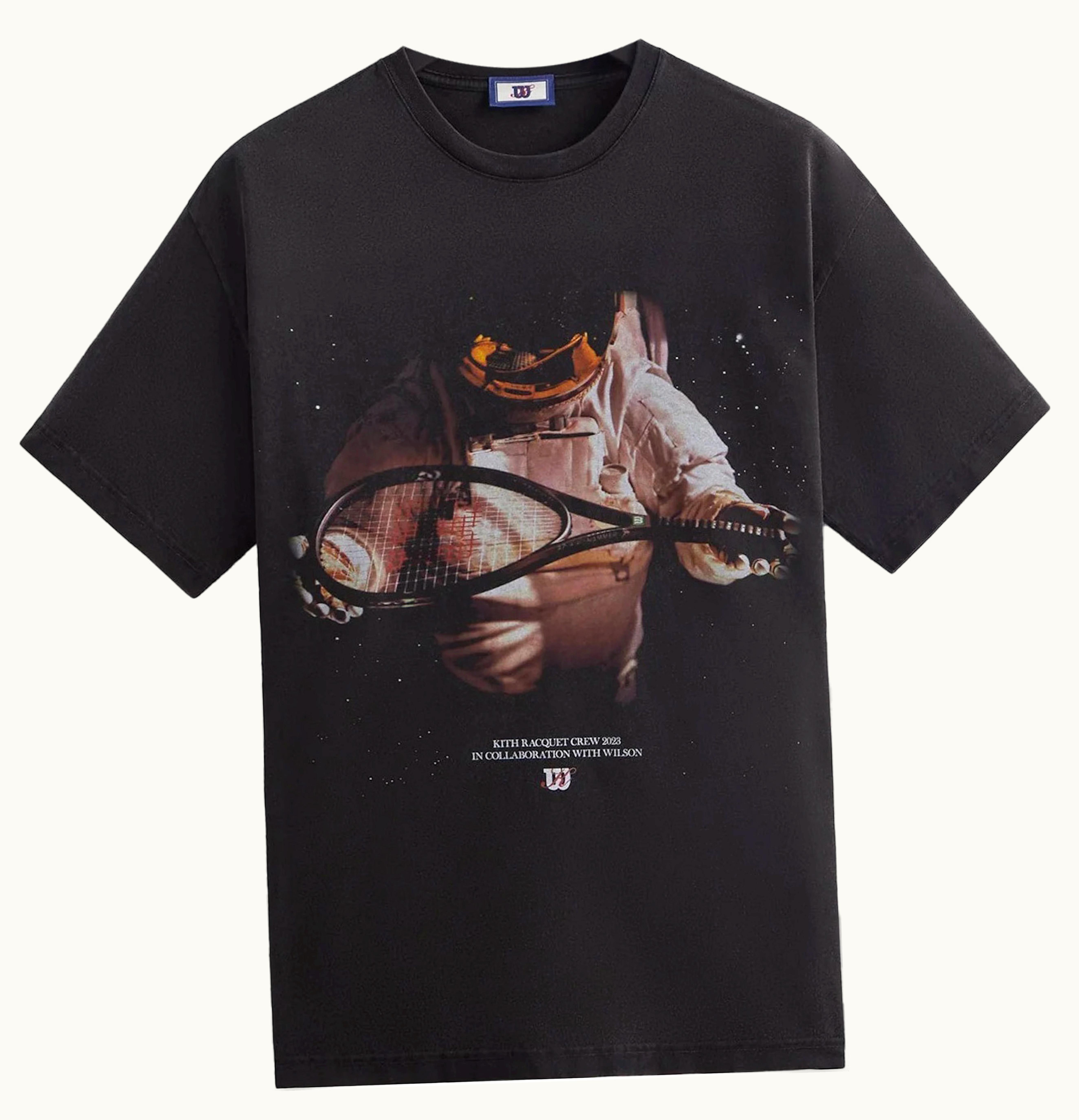 Kith Kith Wilson Astronaut Vintage Tee Black