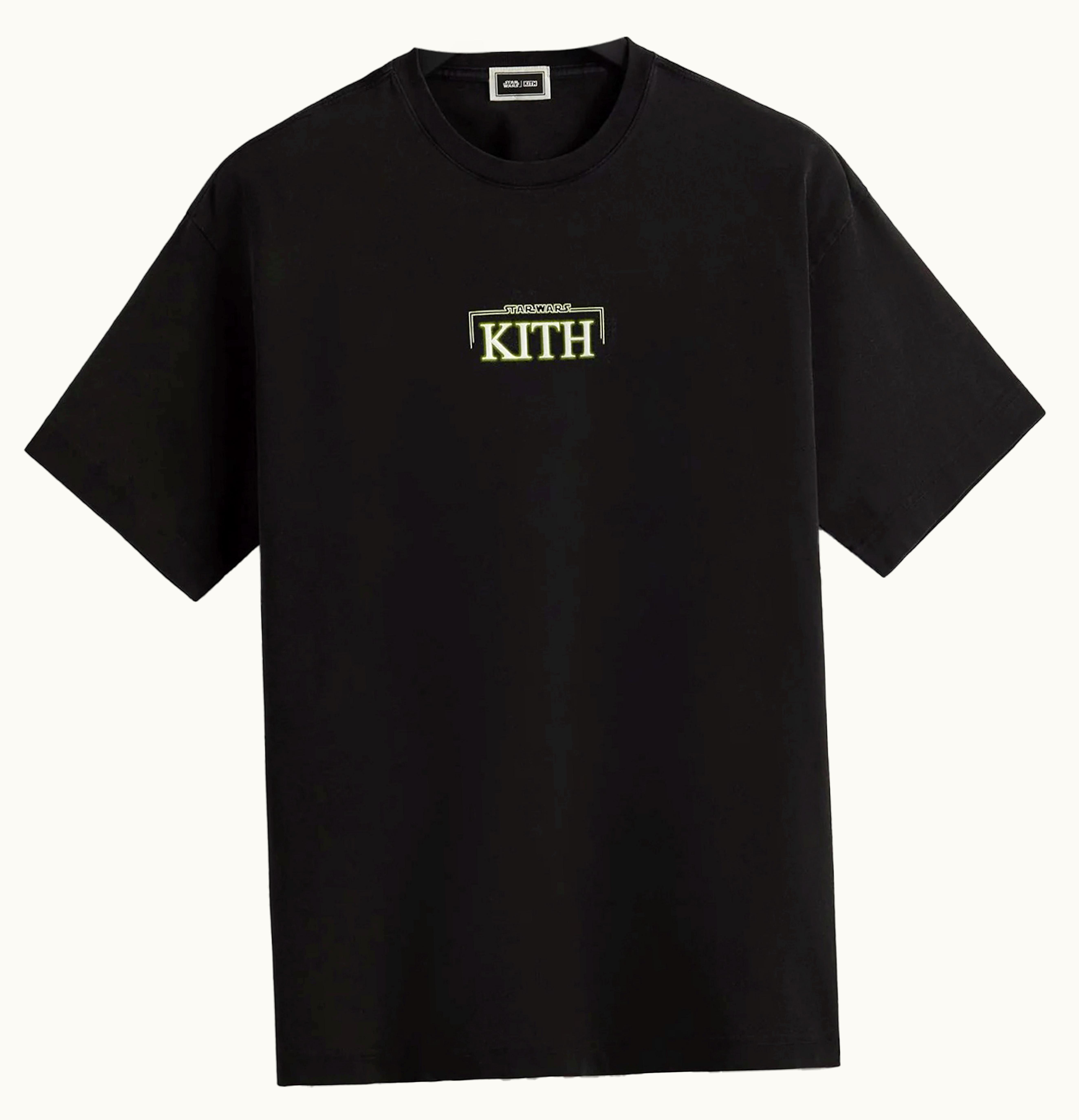 Kith Kith X Star Wars Green Glow Vintage Tee Black Ph