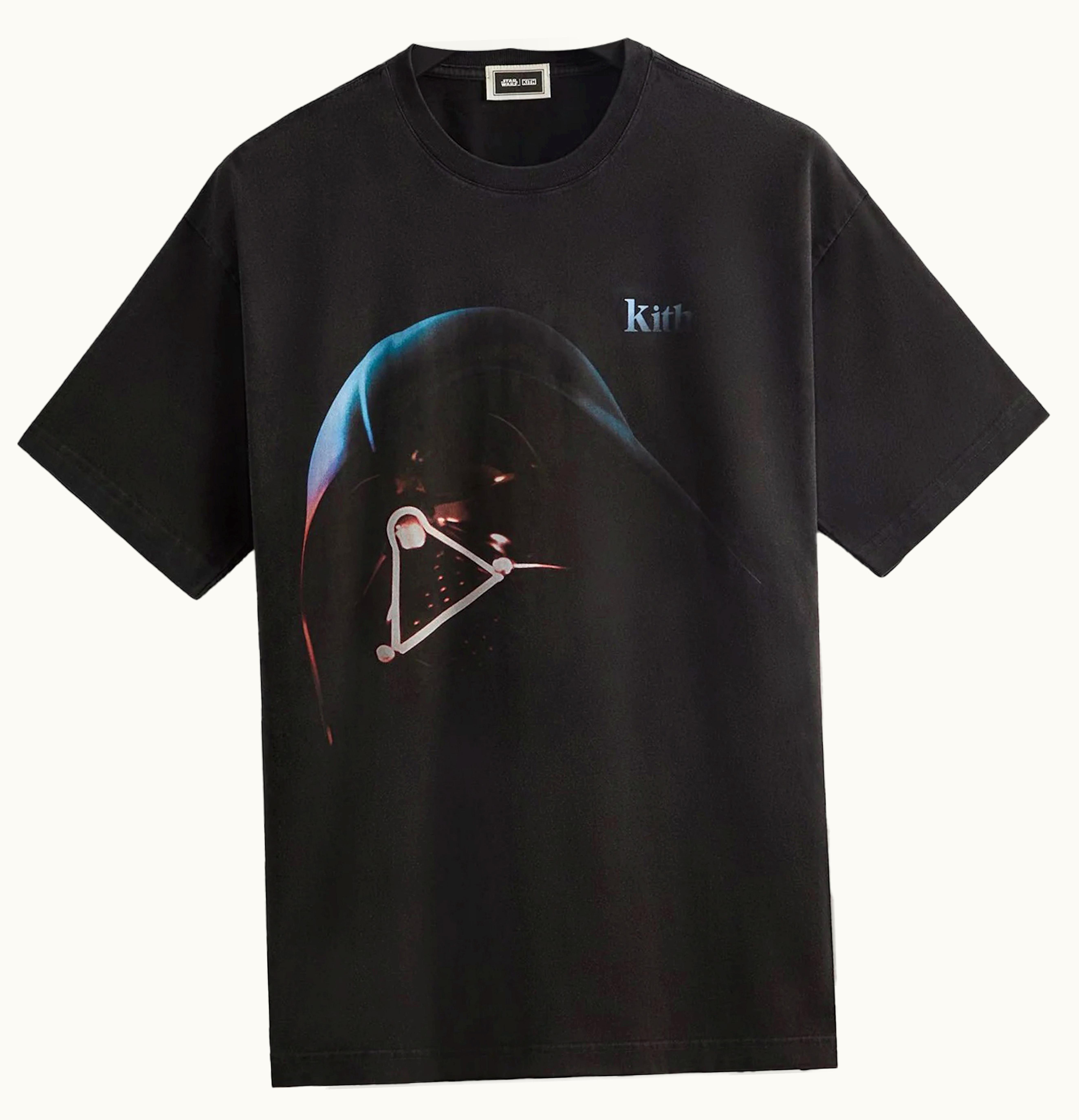 Kith Kith X Star Wars Darth Vader Helmet Vintage Tee Black Ph