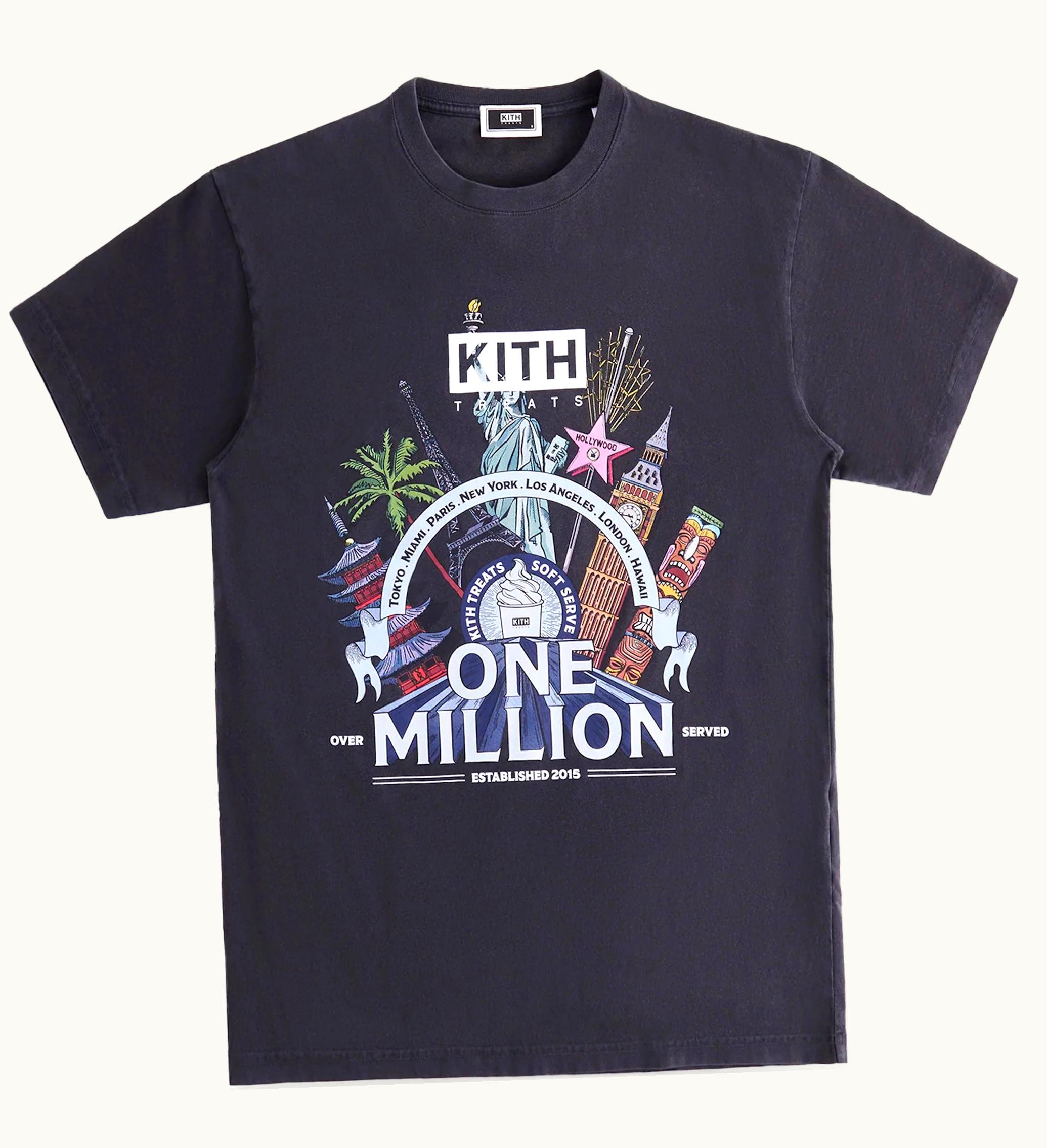 Kith Kith Treats Million Vintage Tee Black