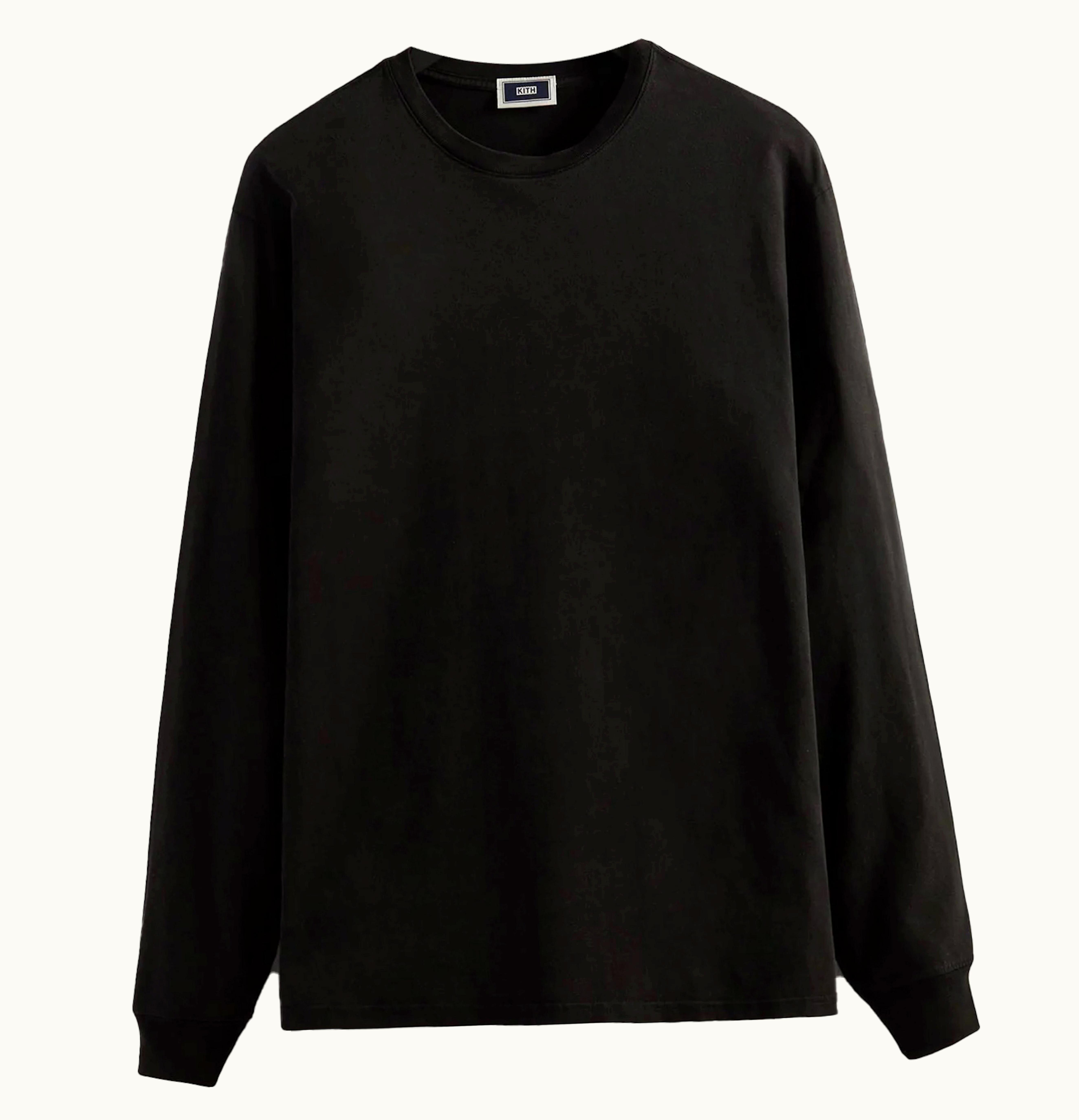 Kith Kith Long Sleeve Vintage Tee FW22 Black