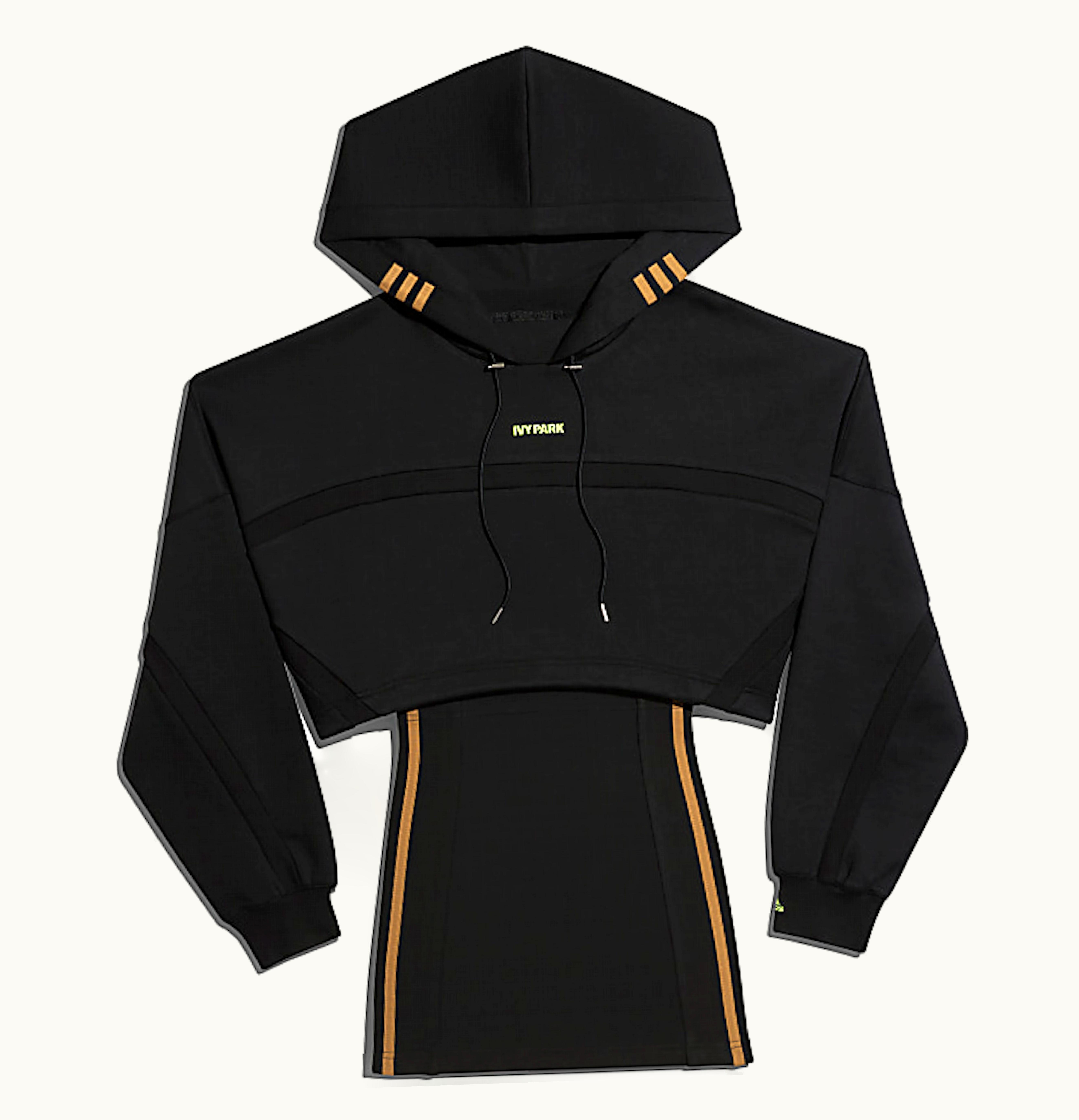 Adidas adidas Ivy Park Hooded Cutout Dress Black