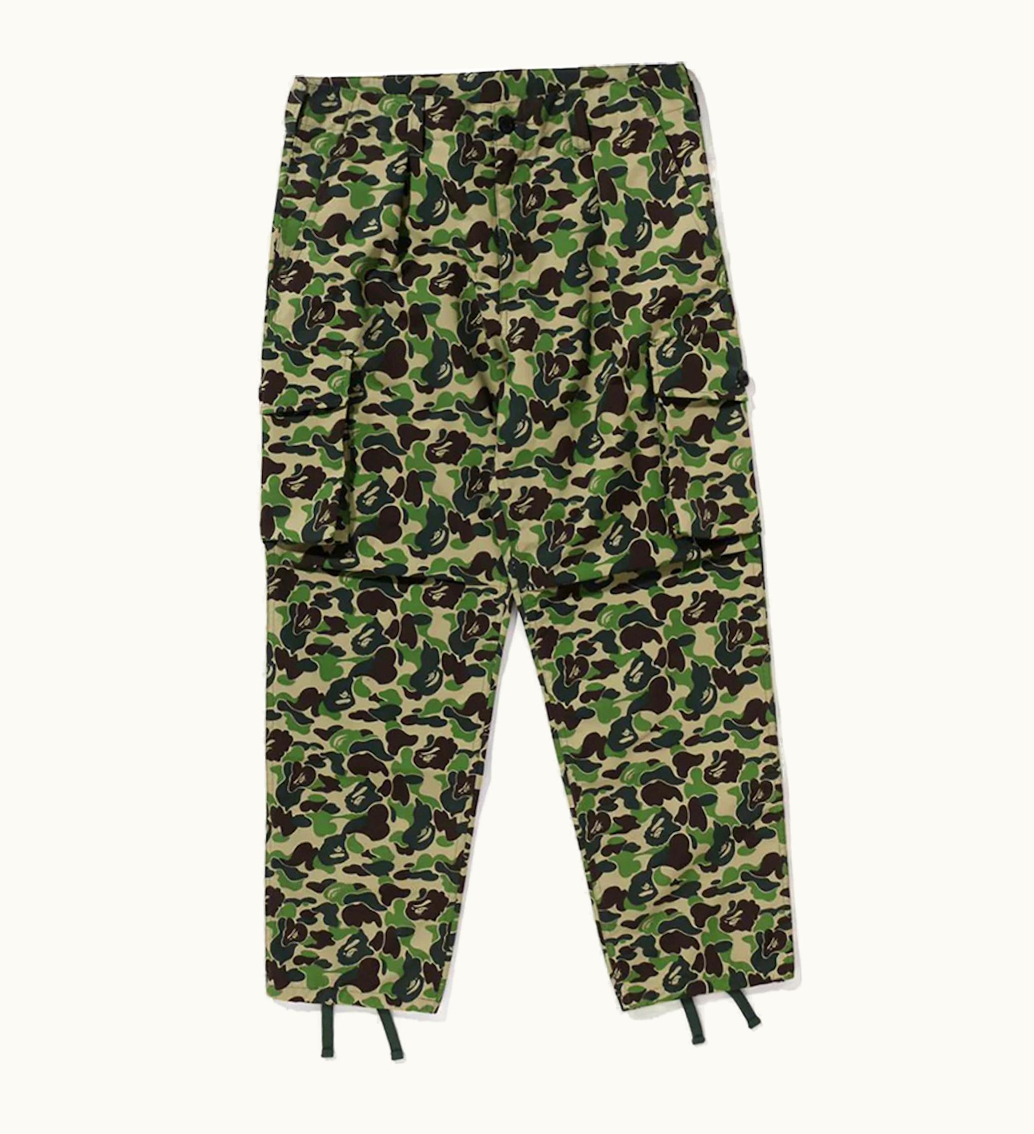 BAPE BAPE X OVO Abc Camo 6 Pocket Pants Green