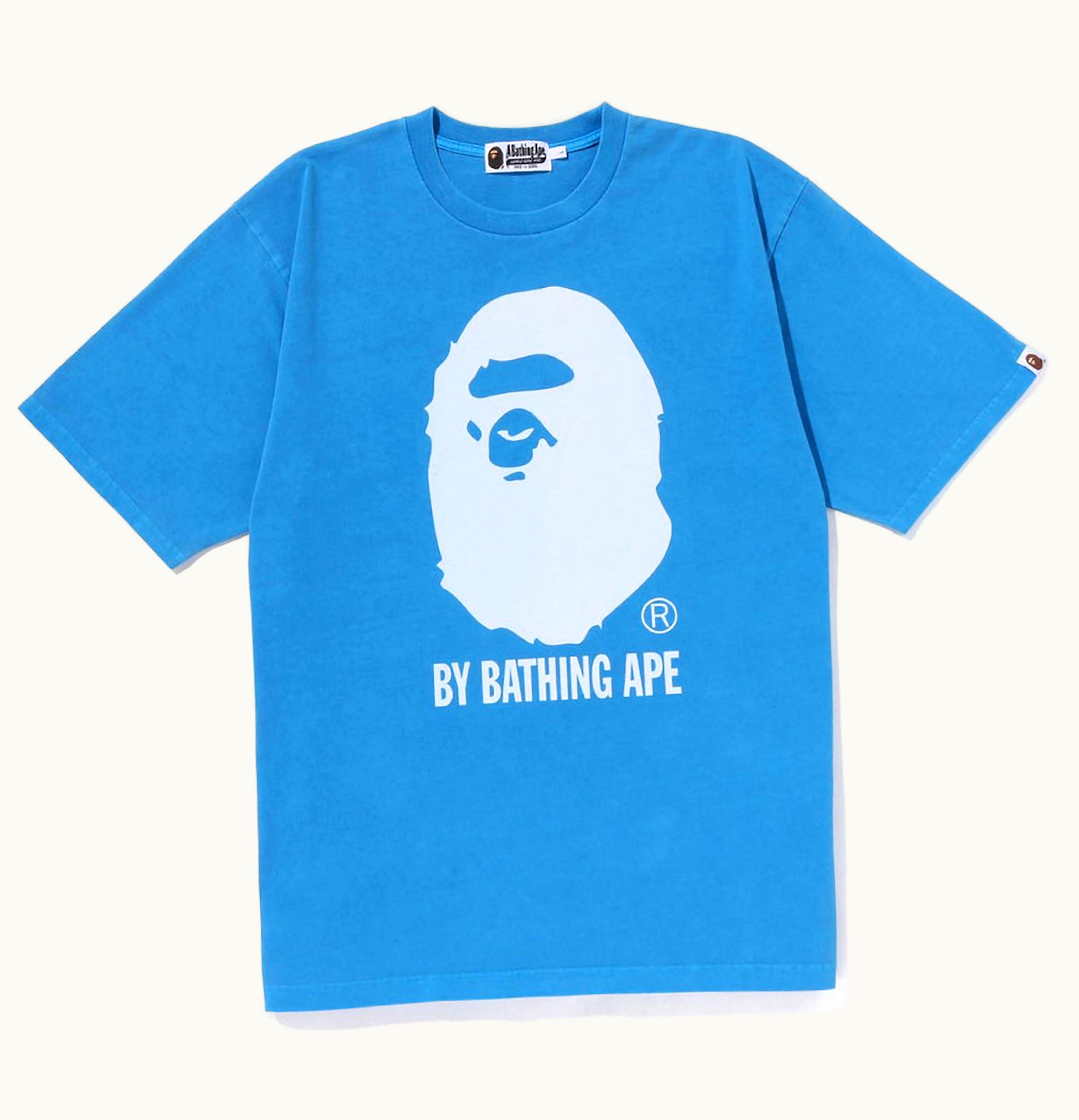 BAPE BAPE Overdye By Bathing Ape Relaxed Fit Tee Blue