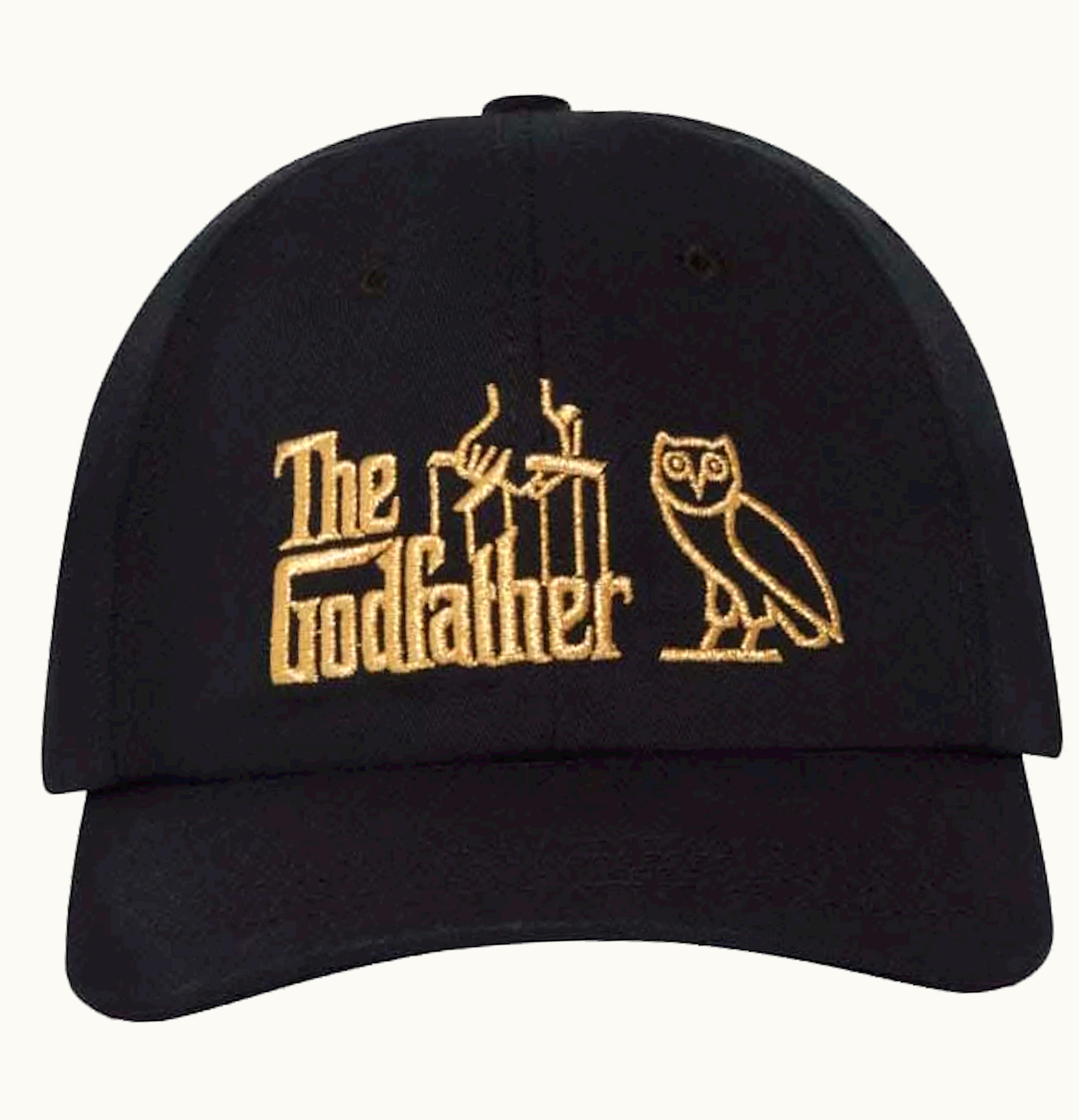 OVO OVO X The Godfather Classic Owl Sportscap Black