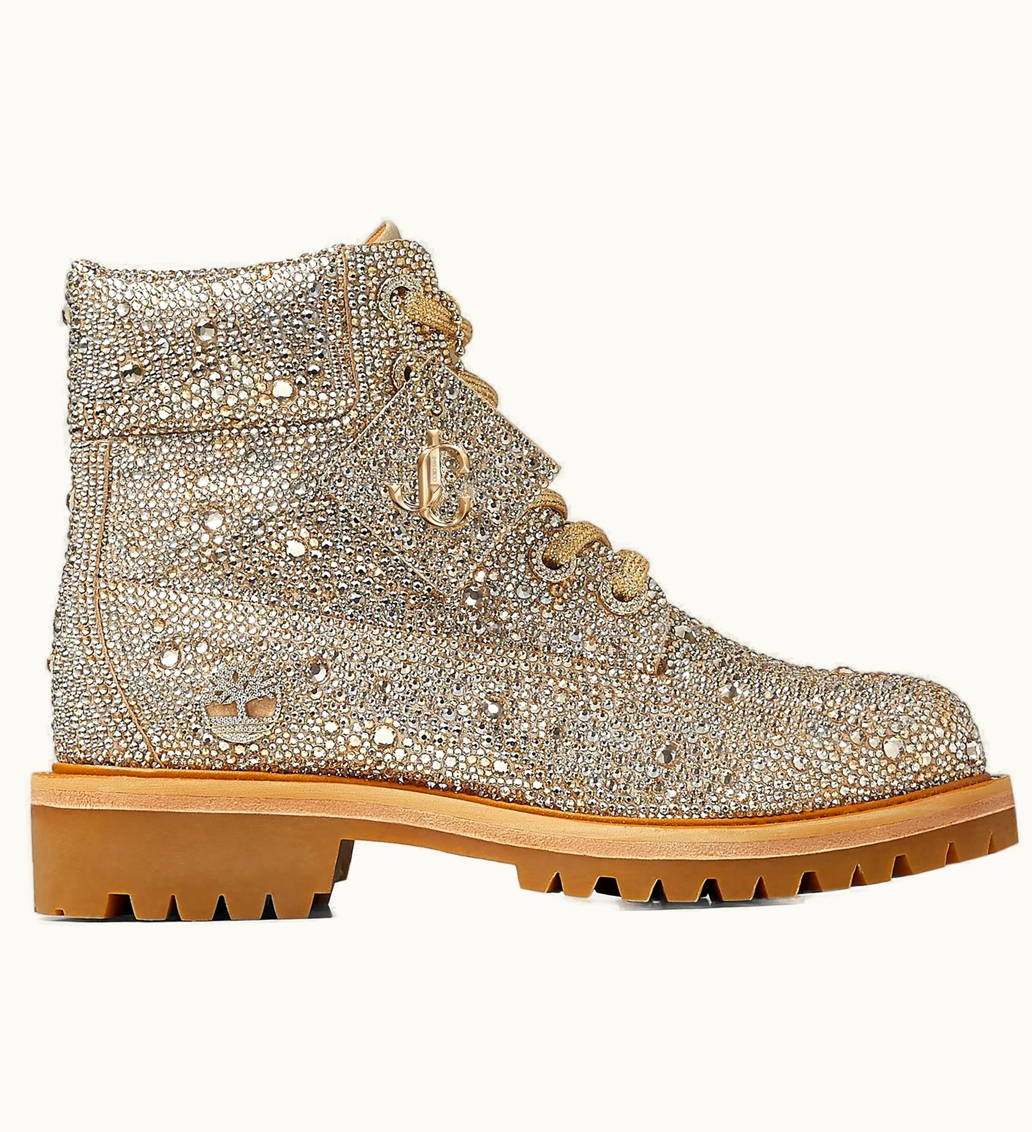Timberland Timberland 6 Jimmy Choo All Over Swarovski Crystal Embellishment W